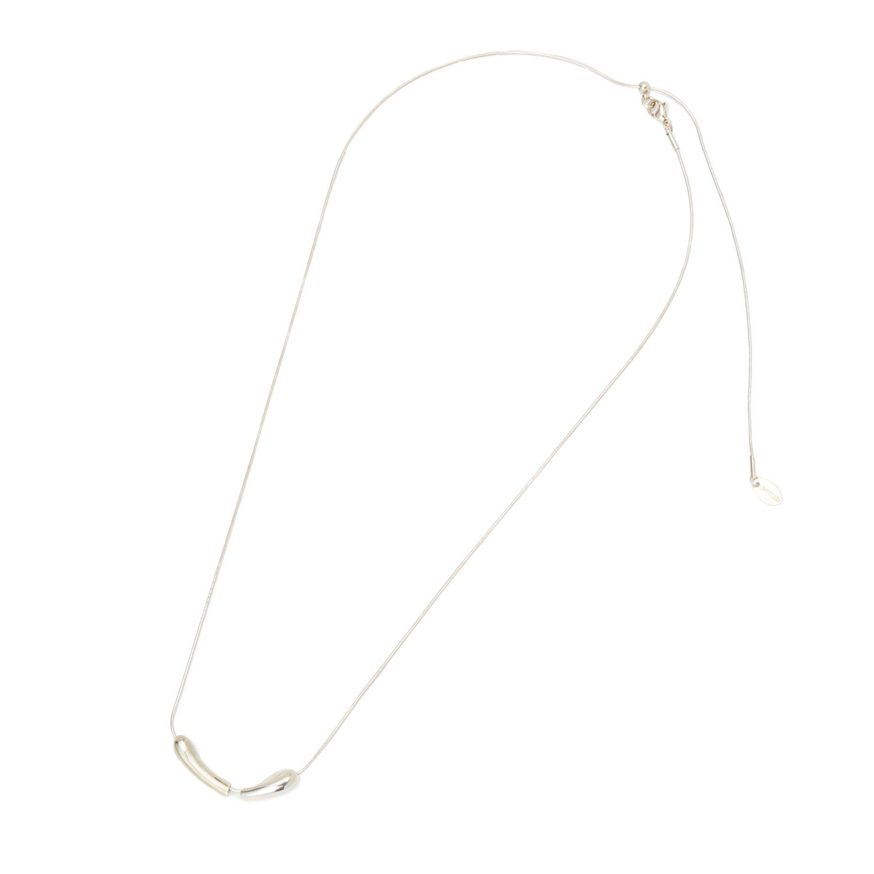 UNTITLED「【ステンレスチェーン】ニュアンスハートトップ」|ネックレス|