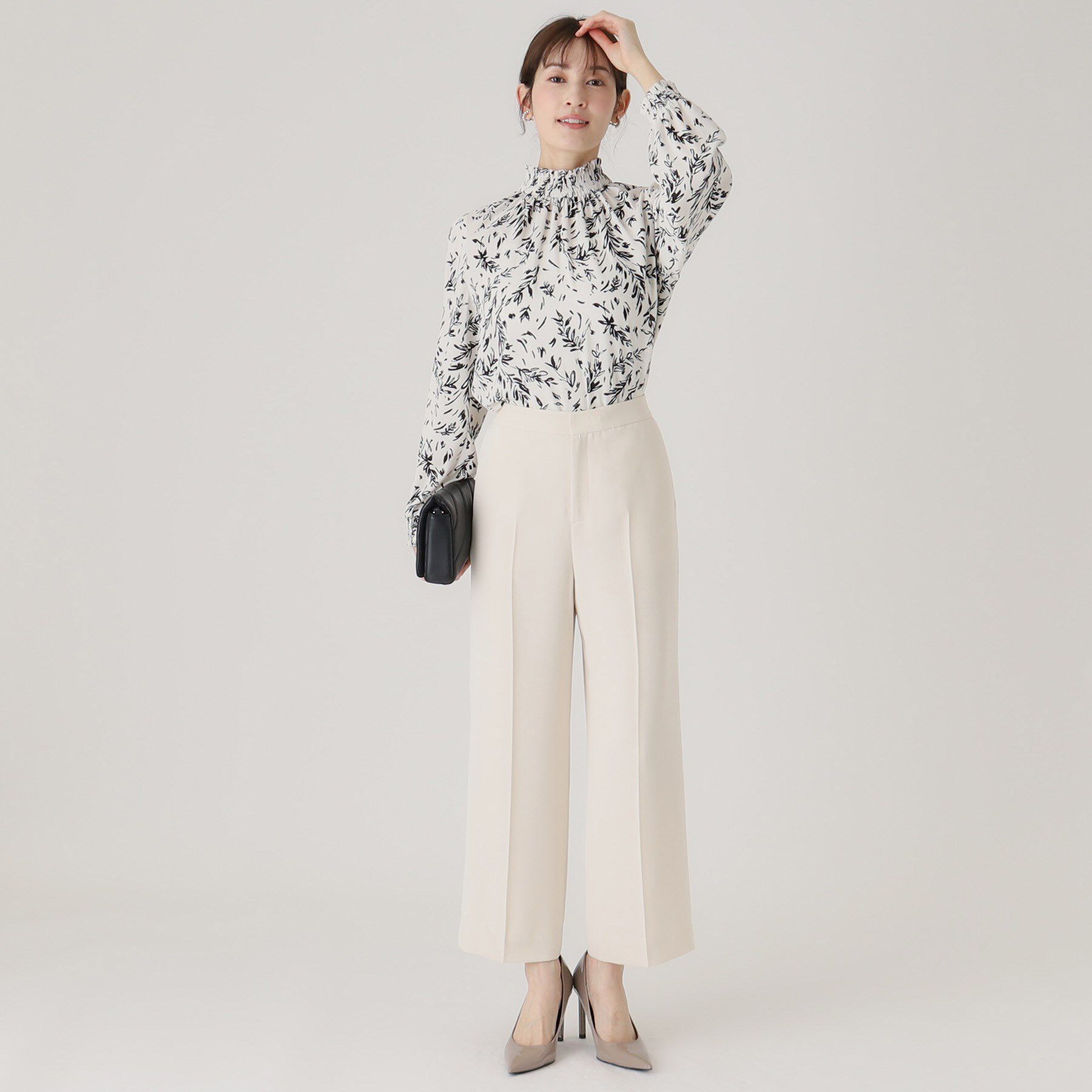 COUP DE CHANCE「【洗える／ウエストゴム】ストレートワイドパンツ」|その他|