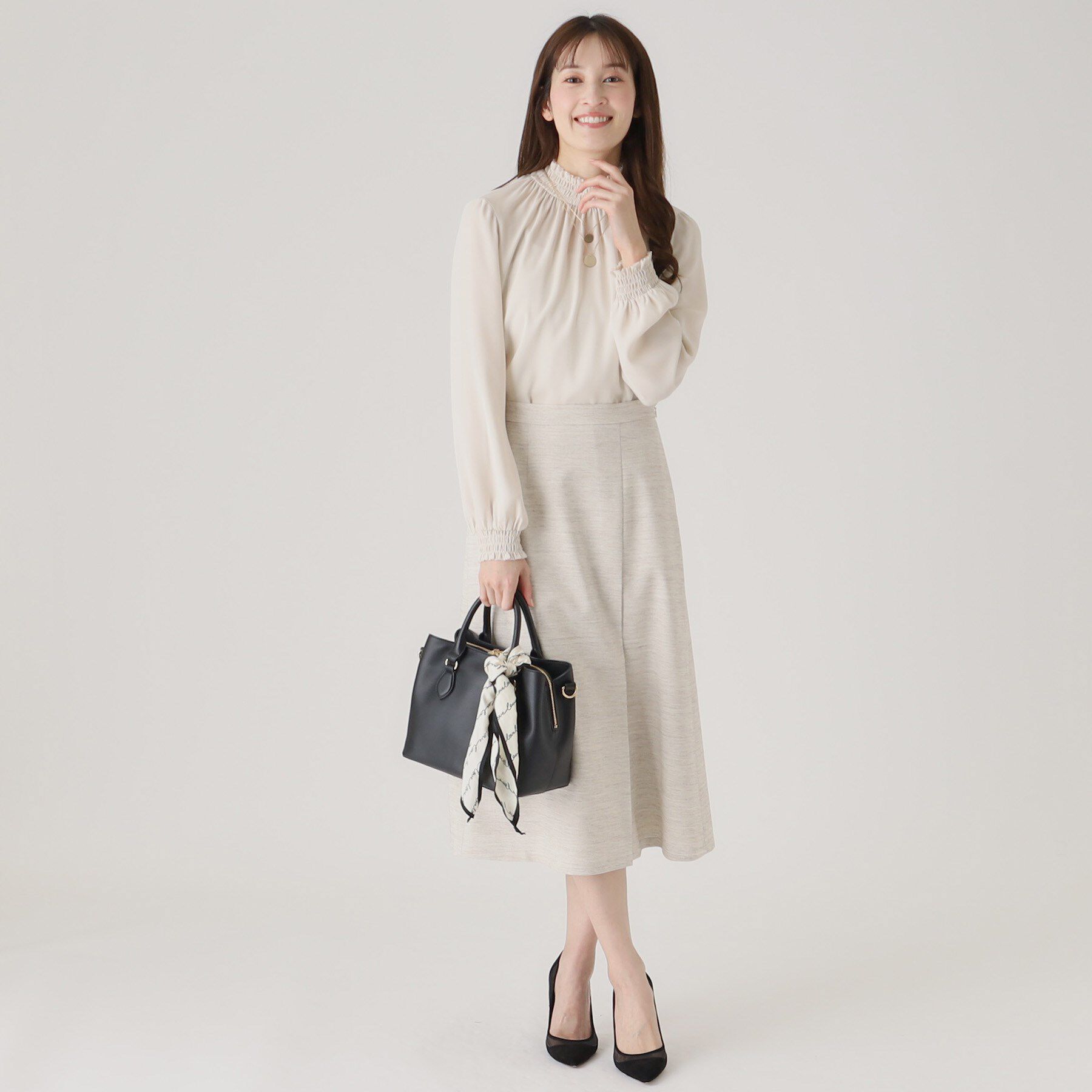 COUP DE CHANCE「【洗える／日本製】Aラインフレアスカート」|スカート|