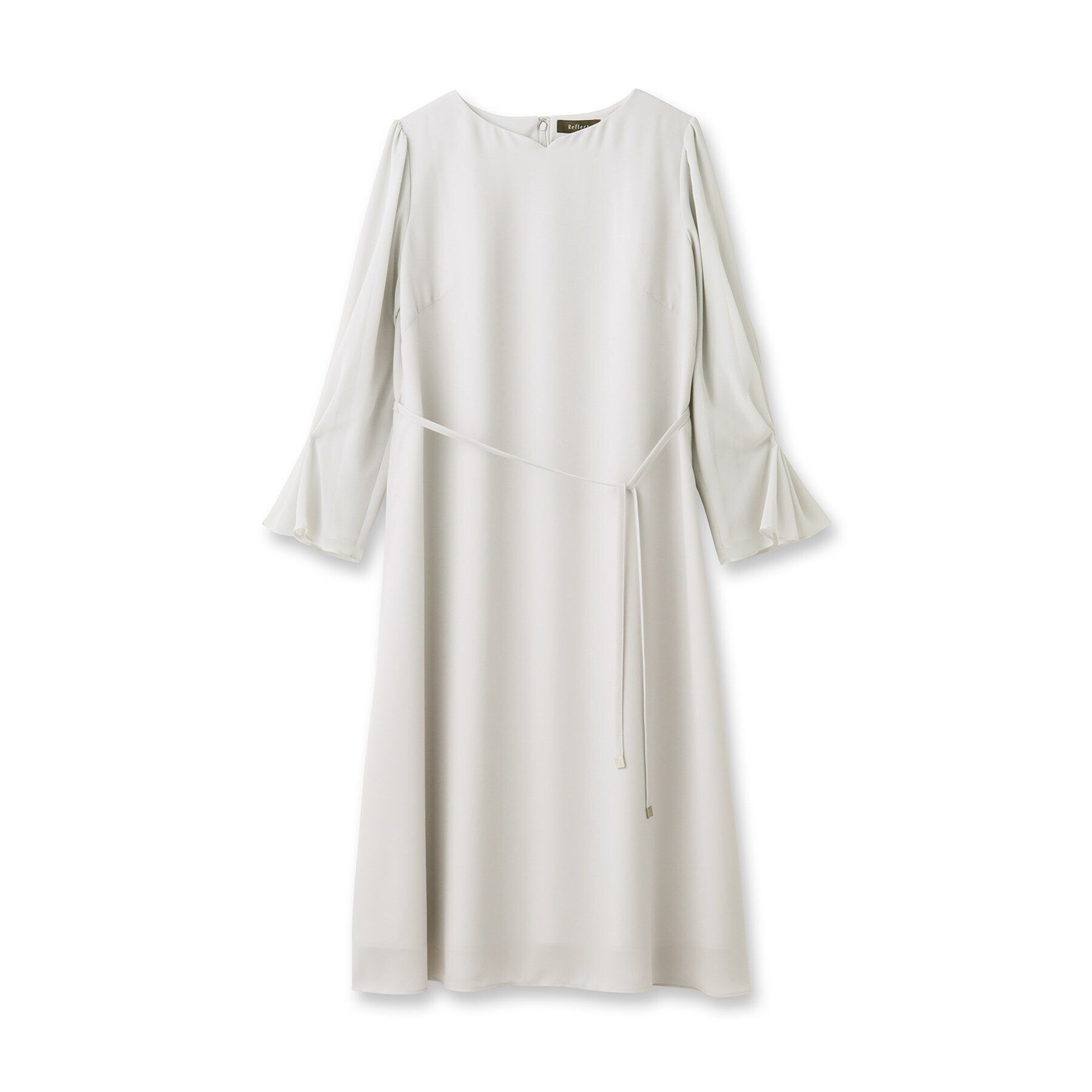 Reflect「【夏SALE／フォーマル/洗える】スリーブデザインジョーゼットワンピース」|ワンピース|