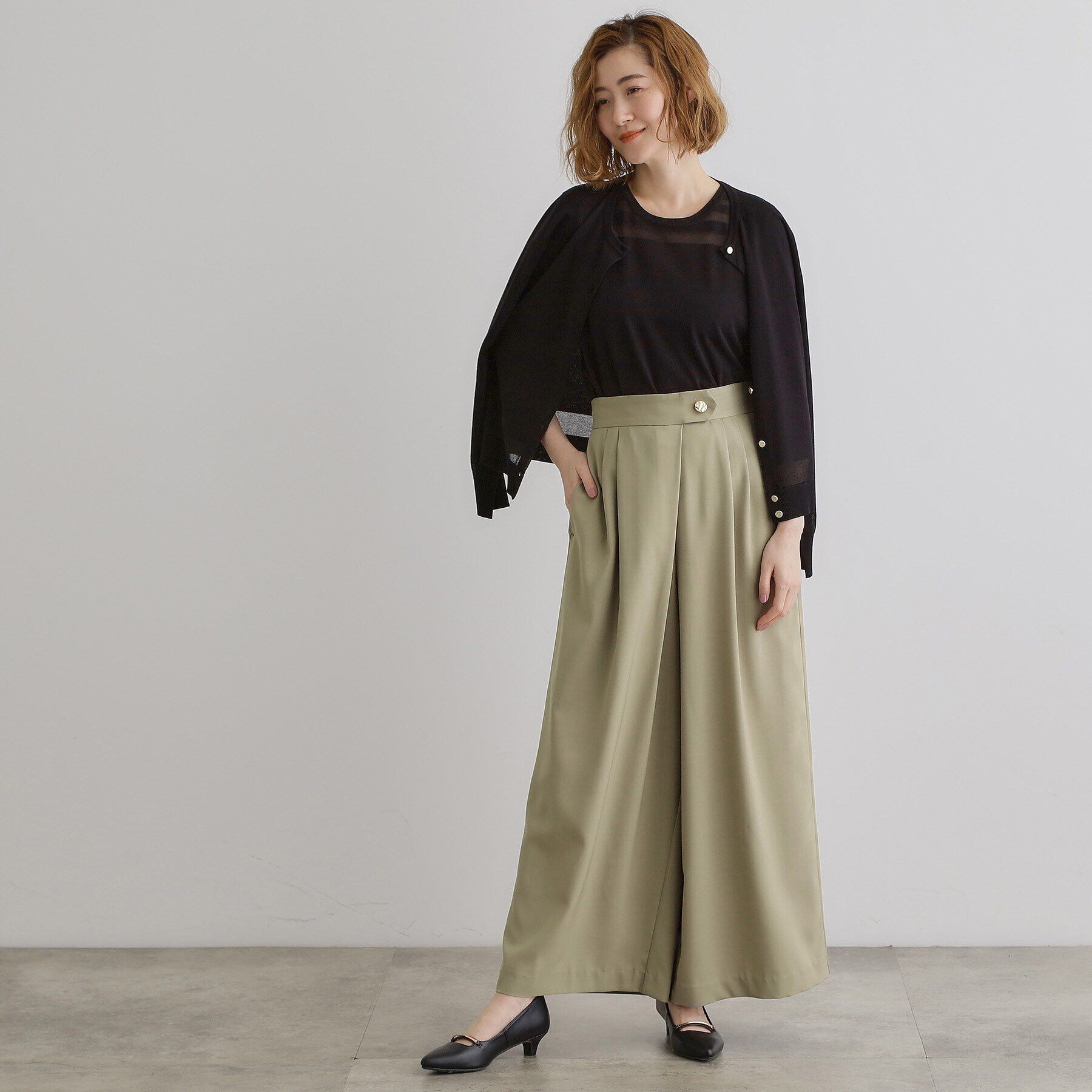 grove「エフォートレスマキシスカンツ」|その他|