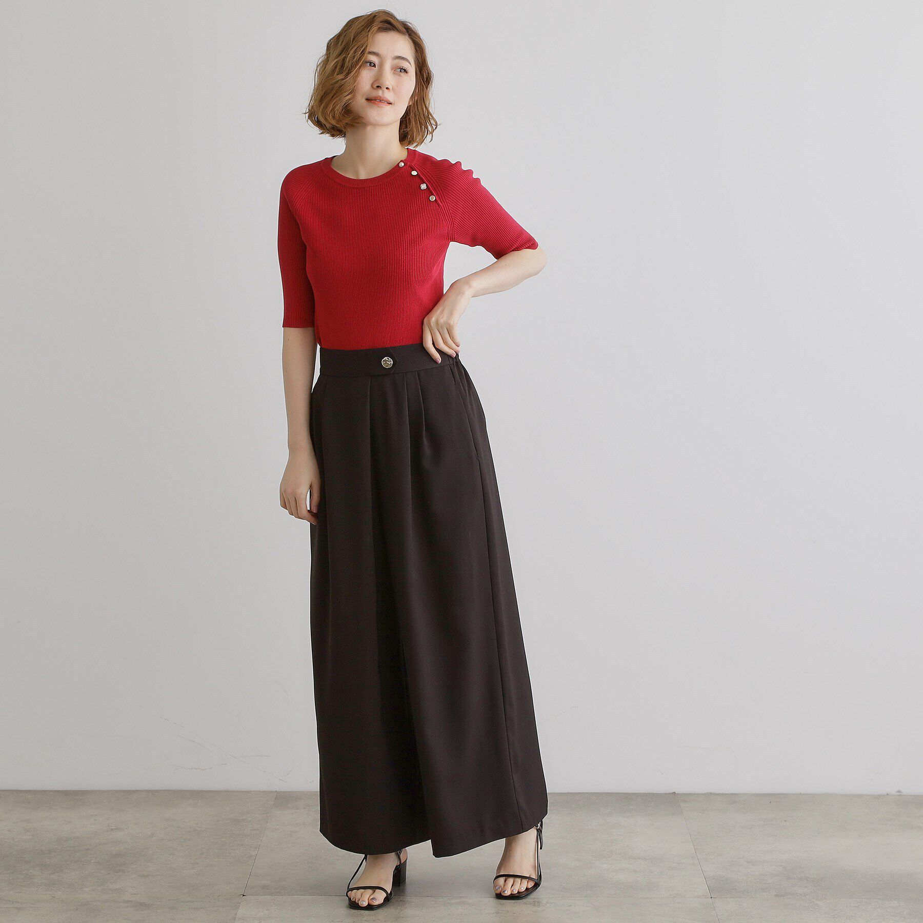 grove「エフォートレスマキシスカンツ」|その他|