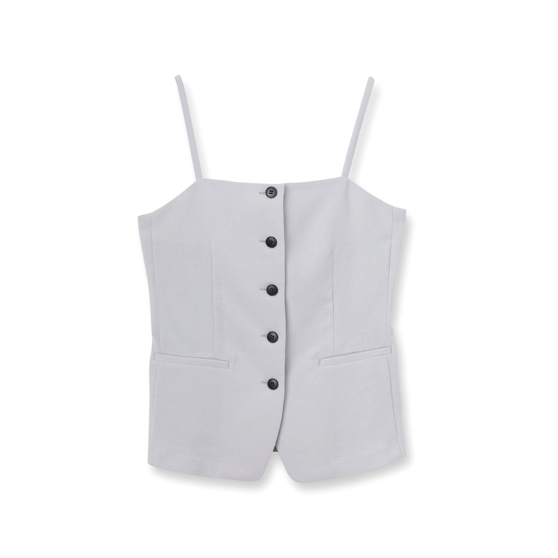 INDIVI「【着る日傘/遮熱/UVケア】ビスチェ風キャミトップス」|キャミソール|