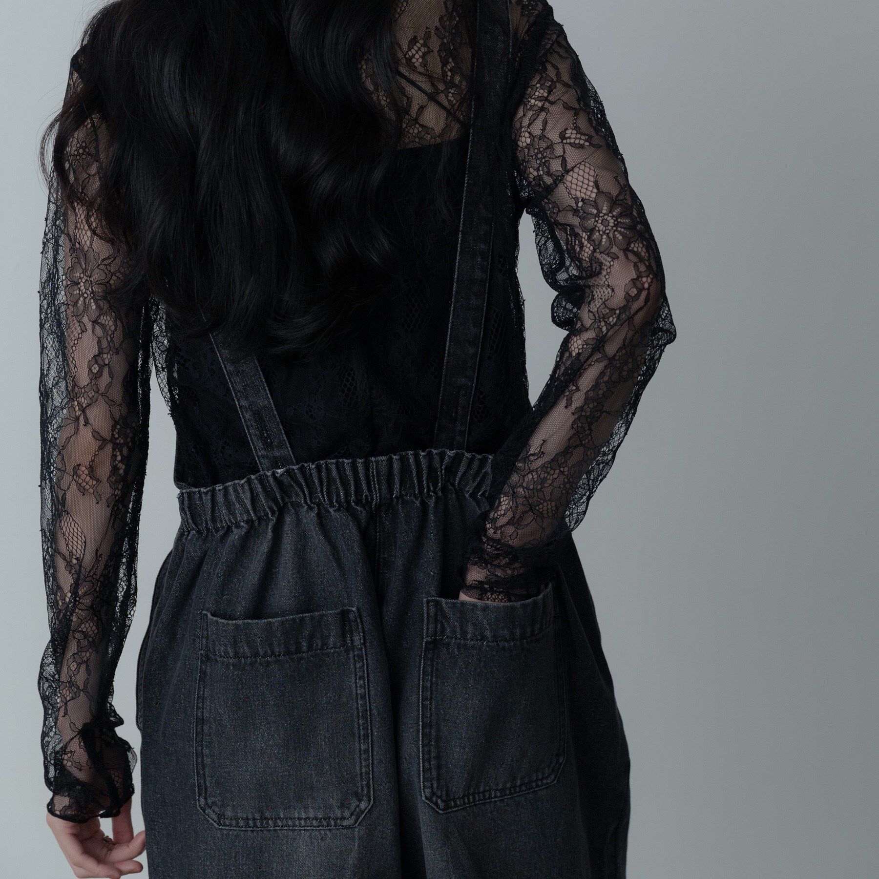 GALLEST「デニムサロペット」|オールインワン|