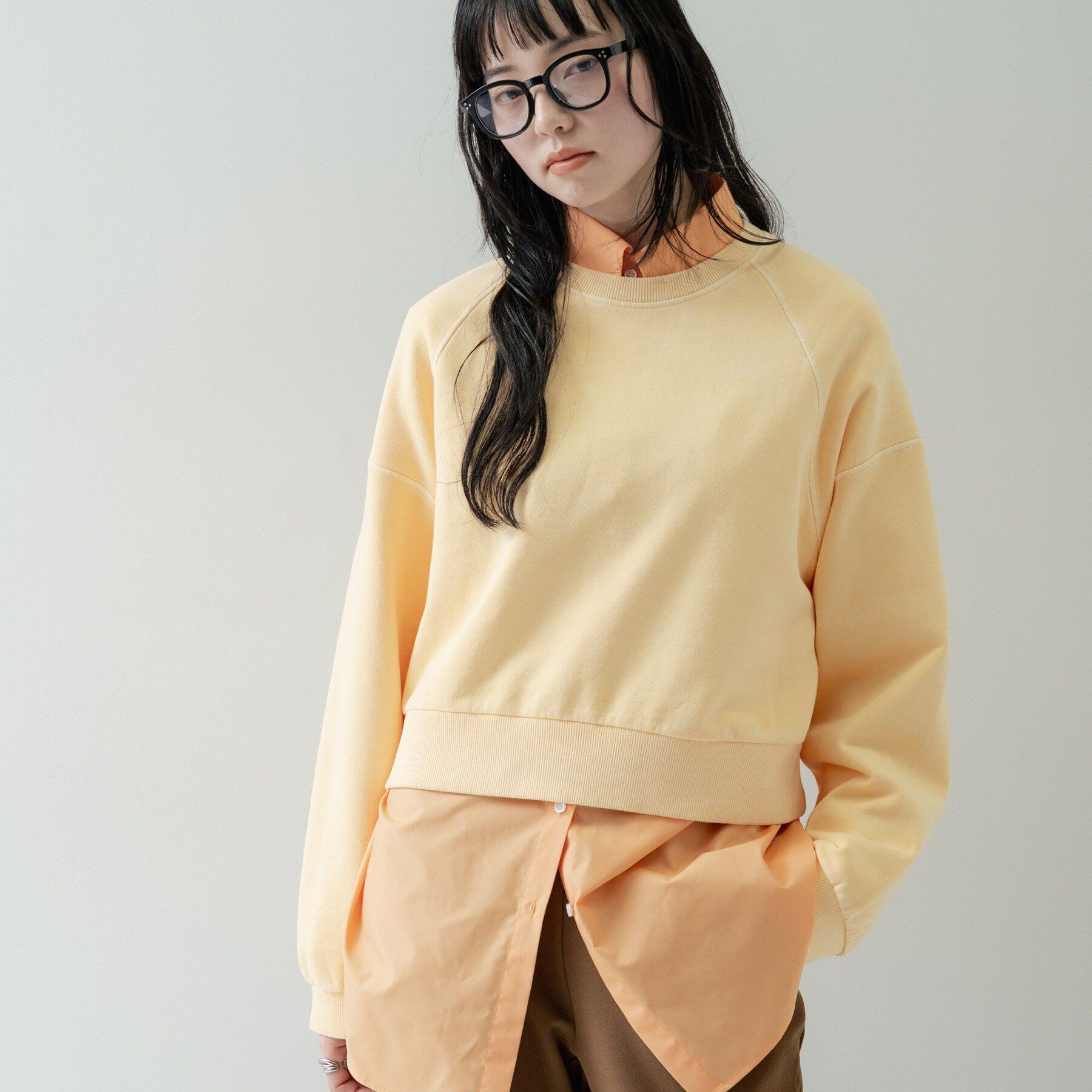 GALLEST「ワイドスリーブカラースウェット」|パーカー|