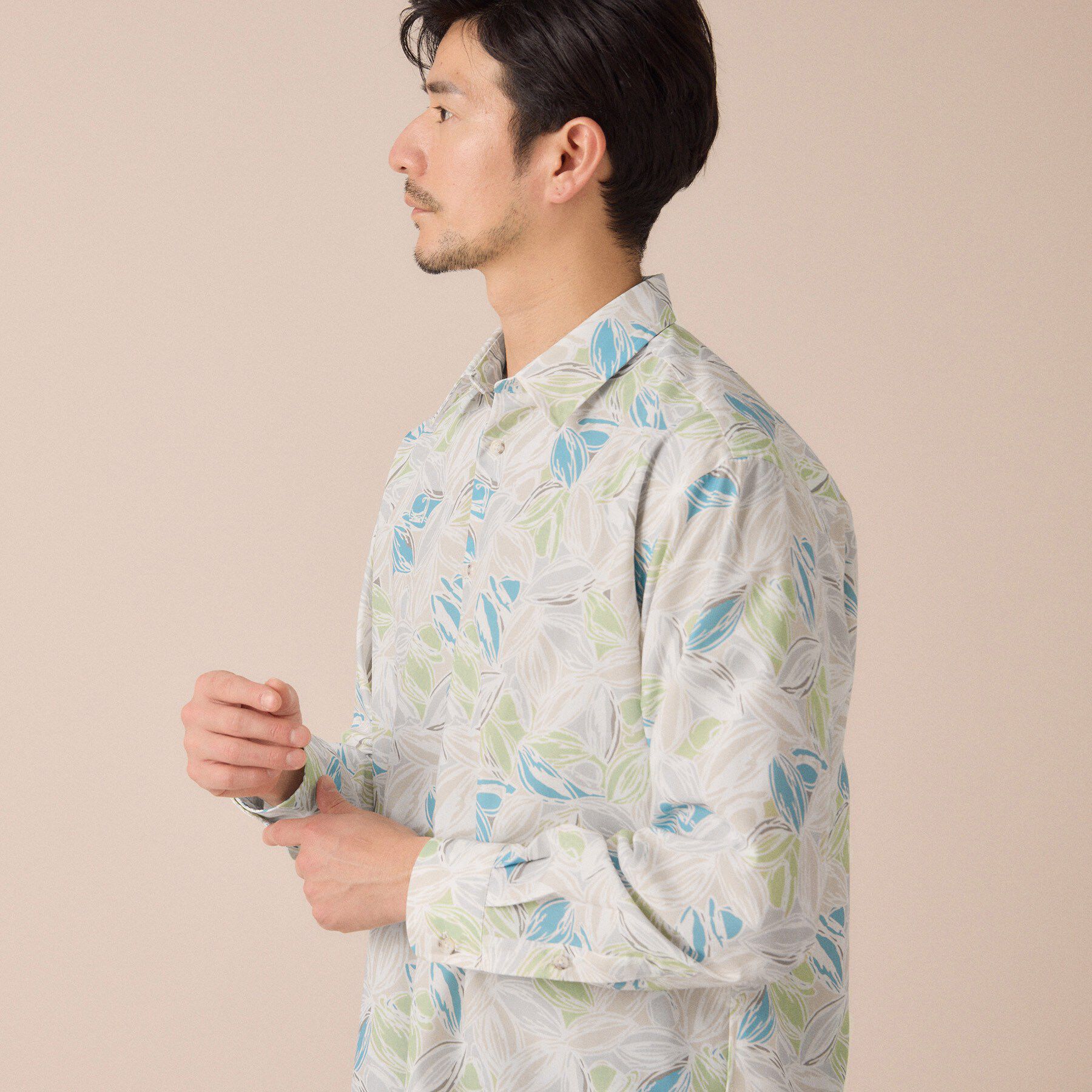 TAKEO KIKUCHI「カカオ柄プリントシャツ」|シャツ・ブラウス|