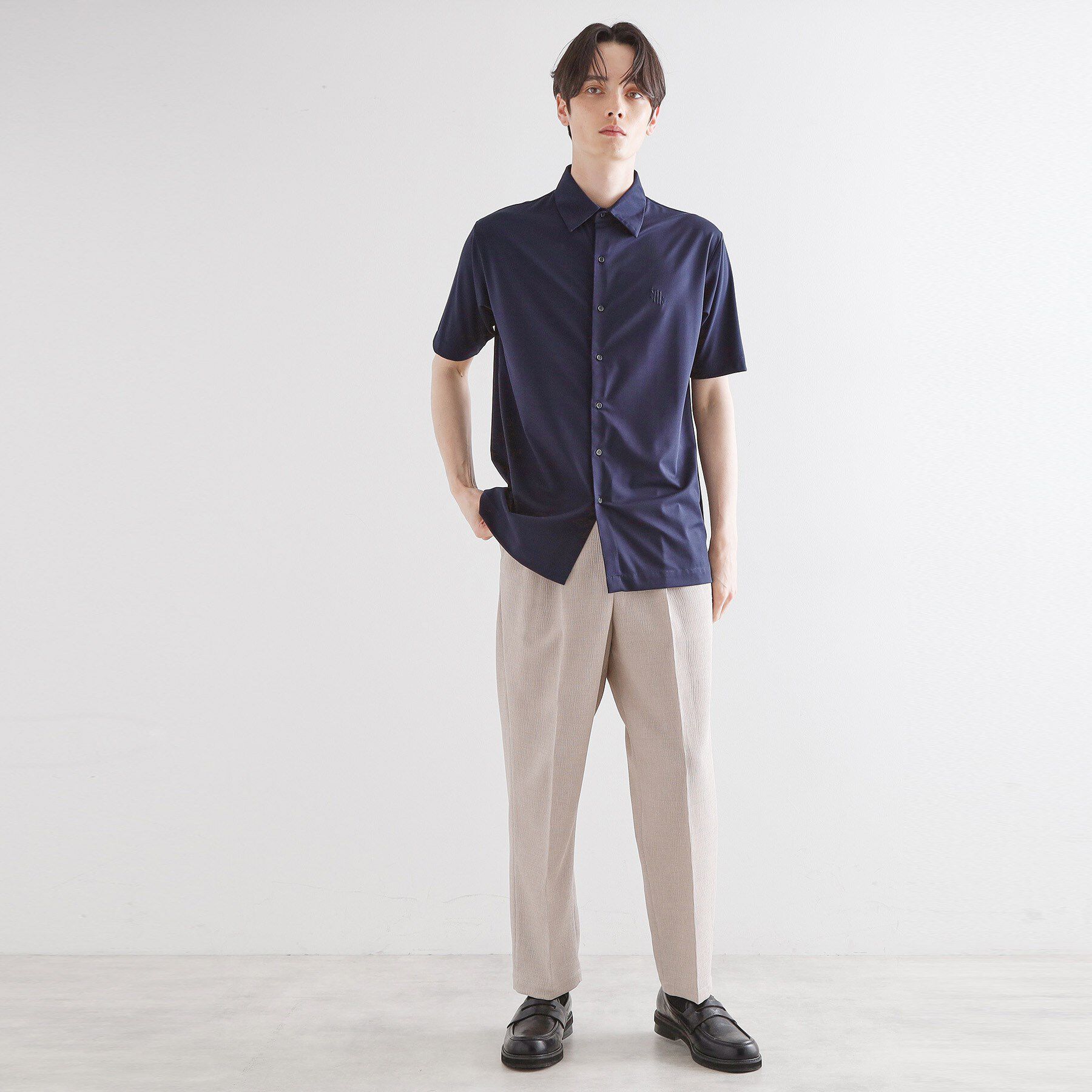 tk.TAKEO KIKUCHI「【マシンウォッシャブル】フロントオープンシャツ」|シャツ・ブラウス|