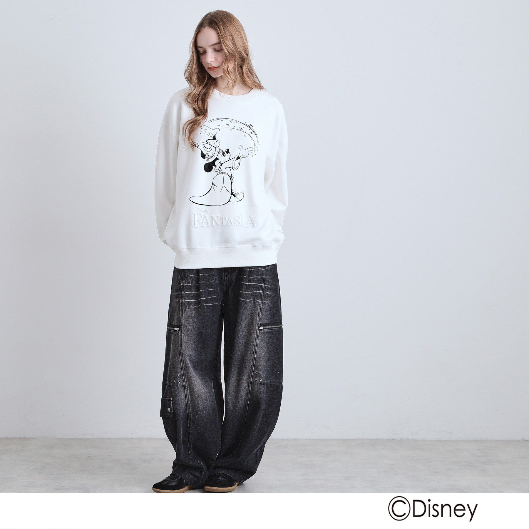 tk.TAKEO KIKUCHI「ディズニーカプセルコレクション『ファンタジア』クルーネック」|Tシャツ・カットソー|