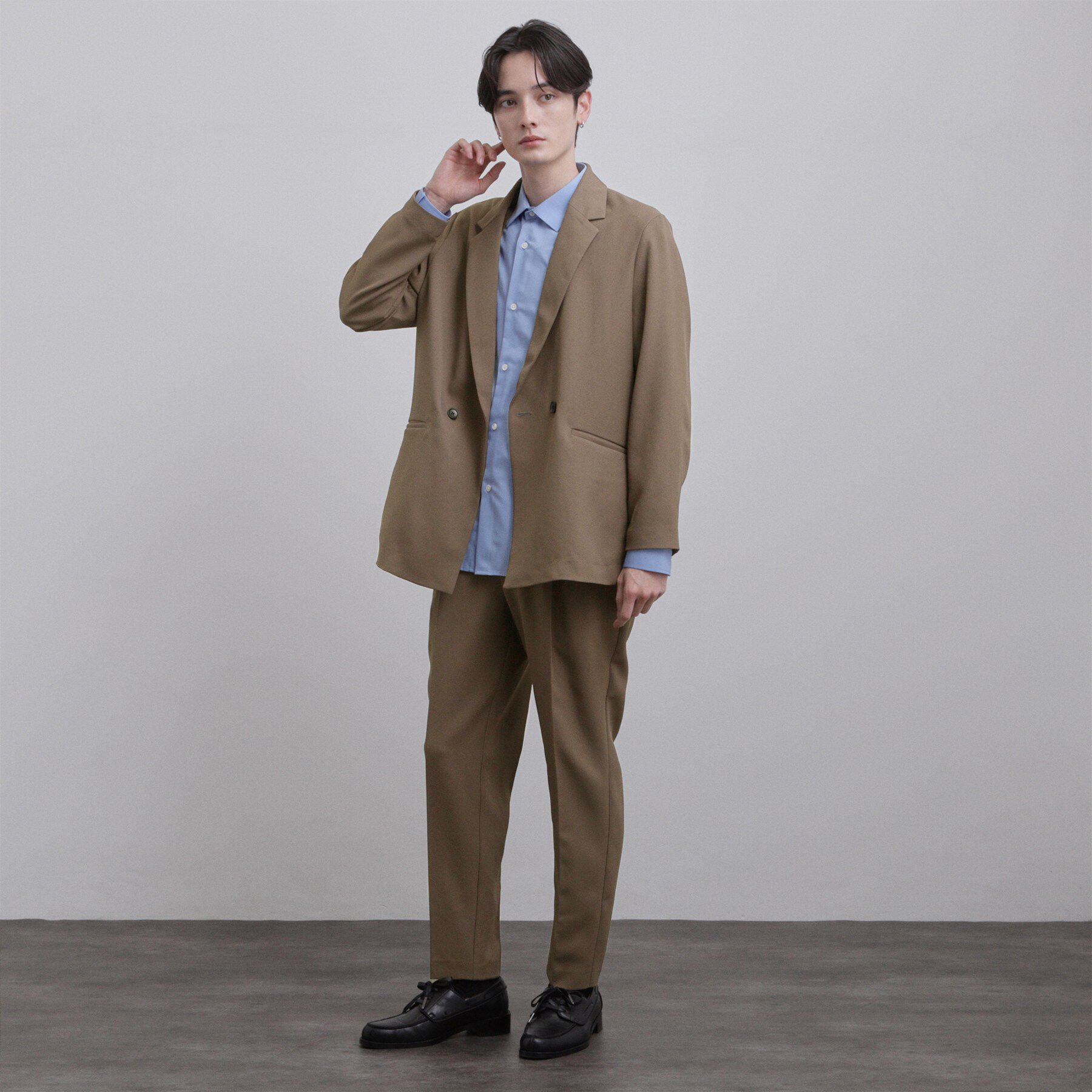 tk.TAKEO KIKUCHI「【上下2点セット ジャケット＆パンツ】ダブルセットアップ」|スーツ|