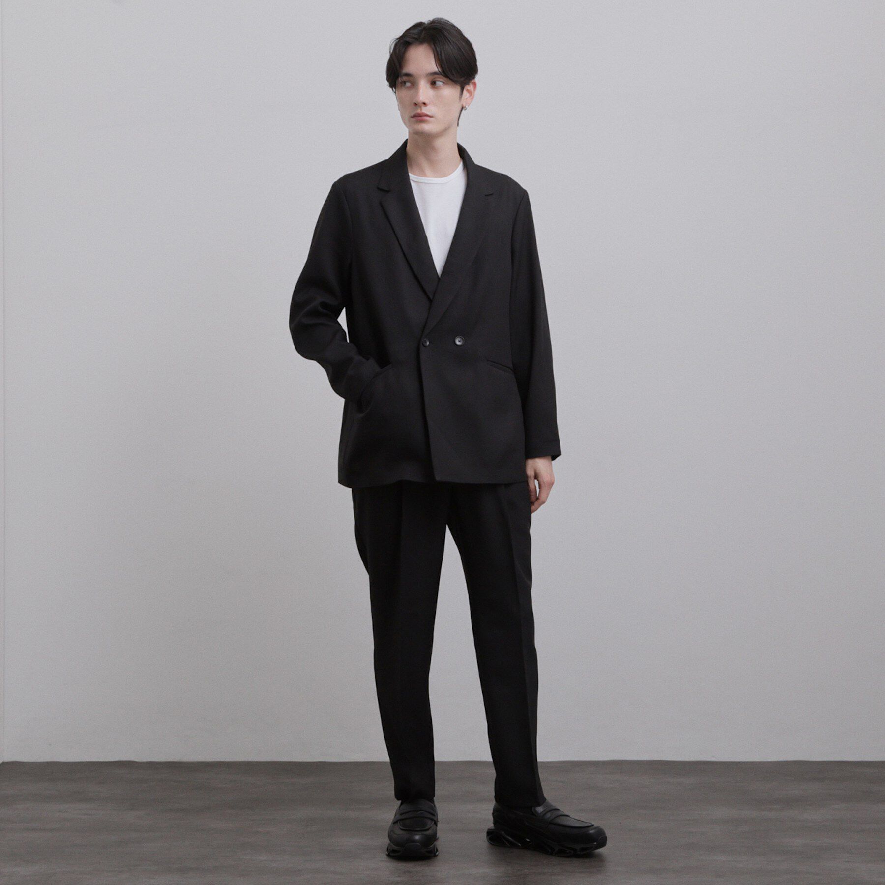 tk.TAKEO KIKUCHI「【上下2点セット ジャケット＆パンツ】ダブルセットアップ」|スーツ|