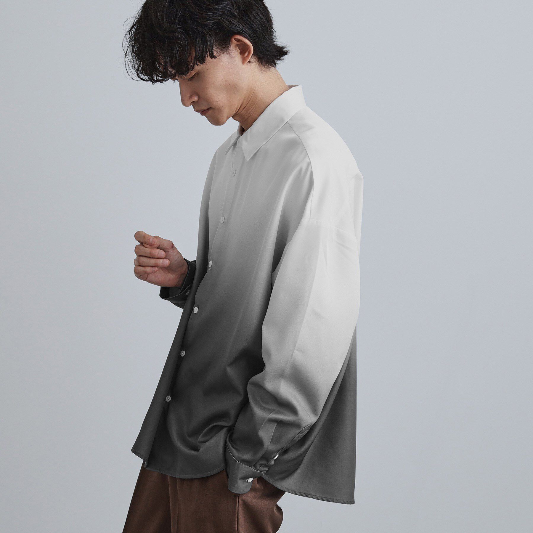 tk.TAKEO KIKUCHI「オーバーとろみシャツ」|シャツ・ブラウス|