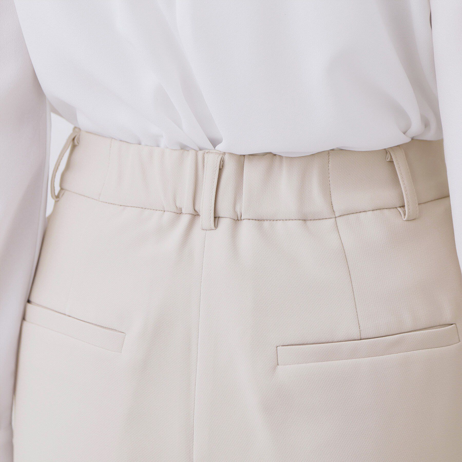 index「ストレッチテーパードパンツ/セットアップ対応【洗濯機OK/防シワ/イージーアイロン】」|その他|