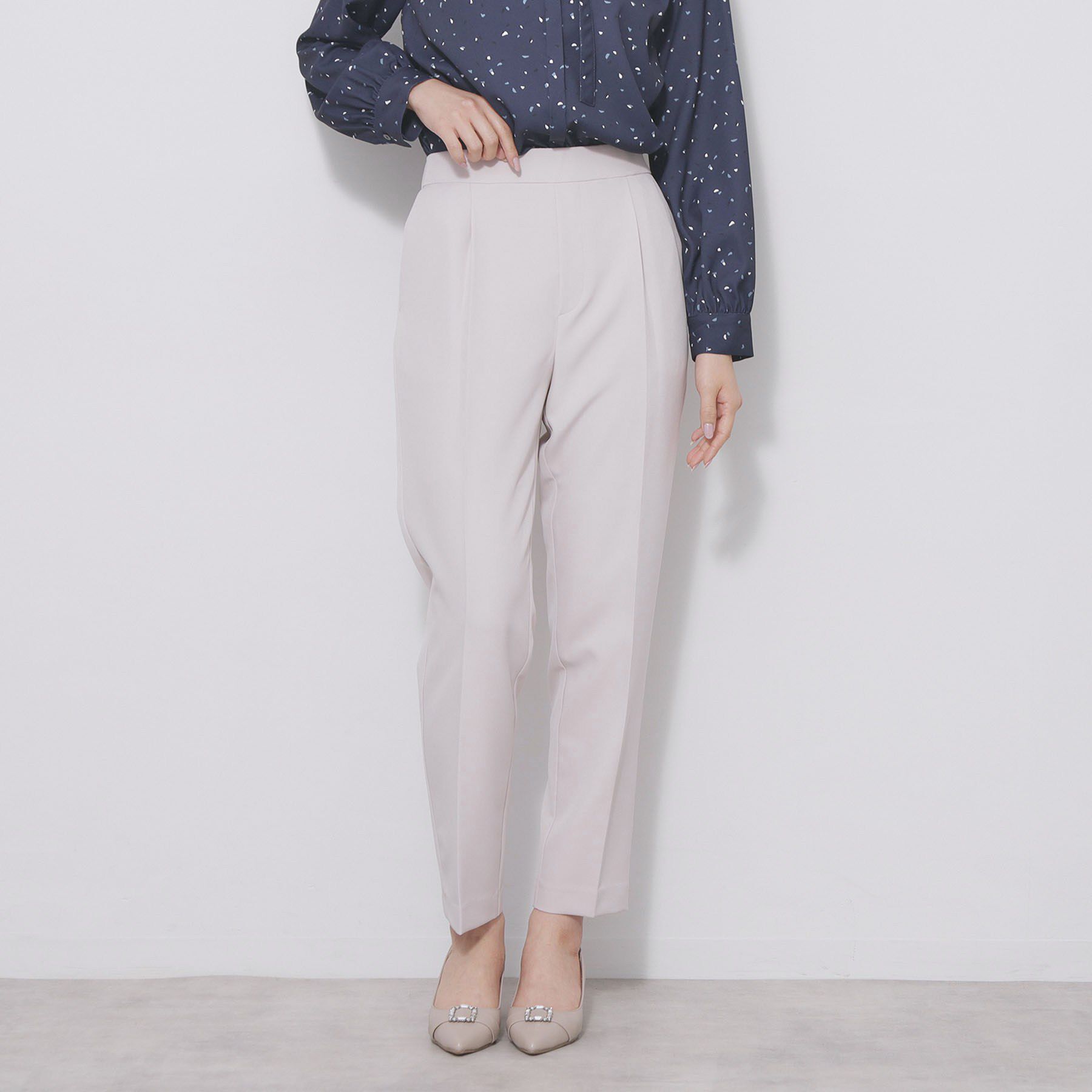 index「ストレッチイージーテーパードパンツ【洗濯機OK/イージーアイロン】」|その他|