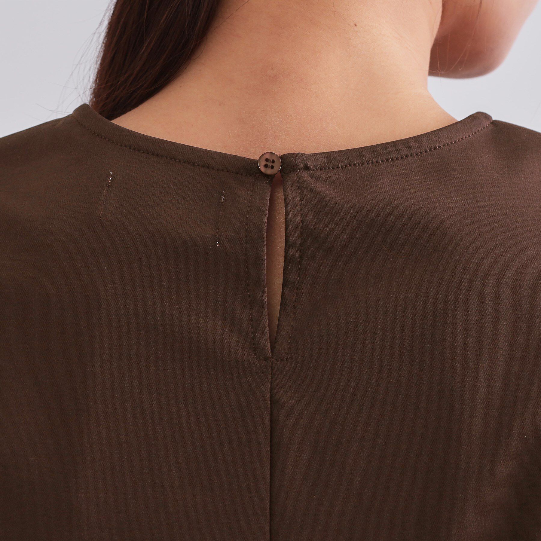 OPAQUE.CLIP「ペプラムドッキングカットソー【洗濯機洗い可】」|Tシャツ・カットソー|