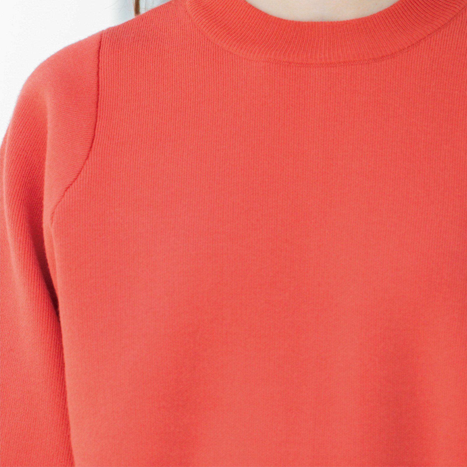 OPAQUE.CLIP「スウェットライクニット」|ニット・セーター|