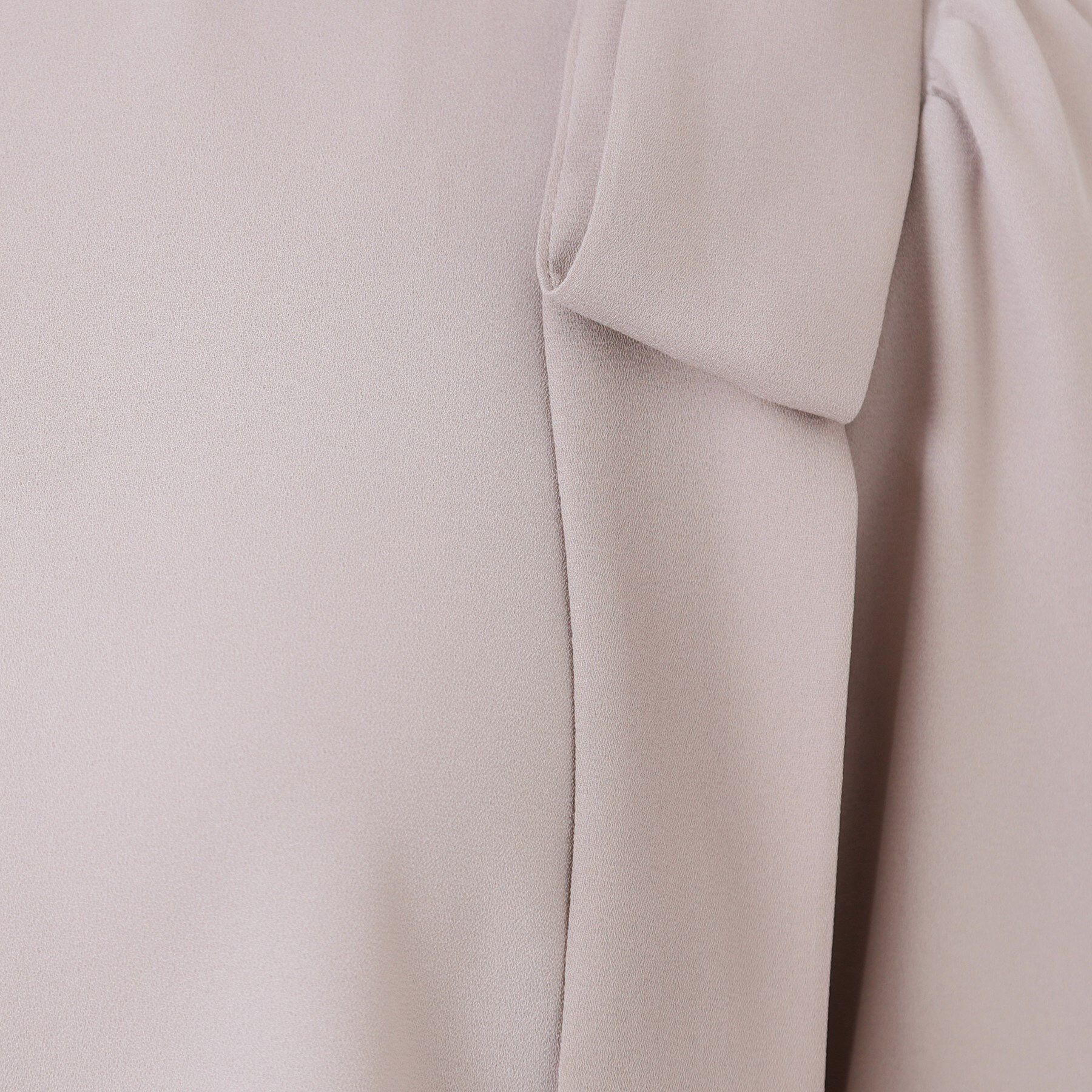 Couture broach「【フェミニン・通勤】肩リボンシフォンブラウス」|シャツ・ブラウス|