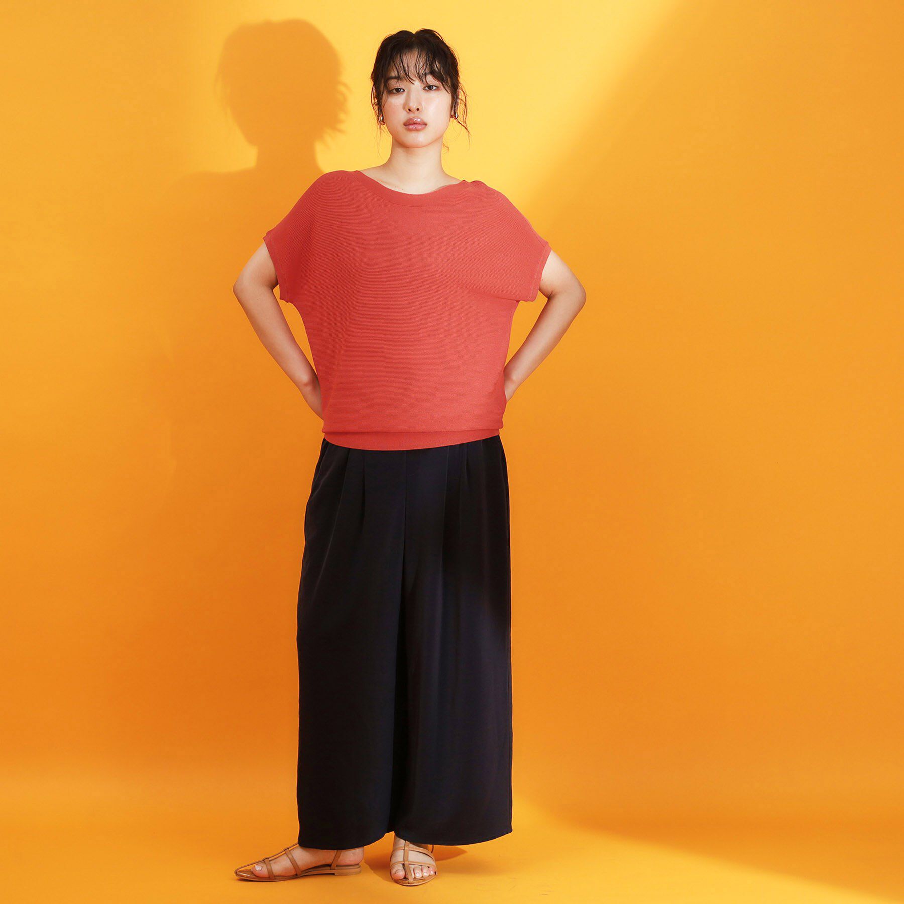 THE SHOP TK「【再入荷/6色展開】さらさらフレンチニット【毛玉になりにくい/洗濯機OK】」|ニット・セーター|