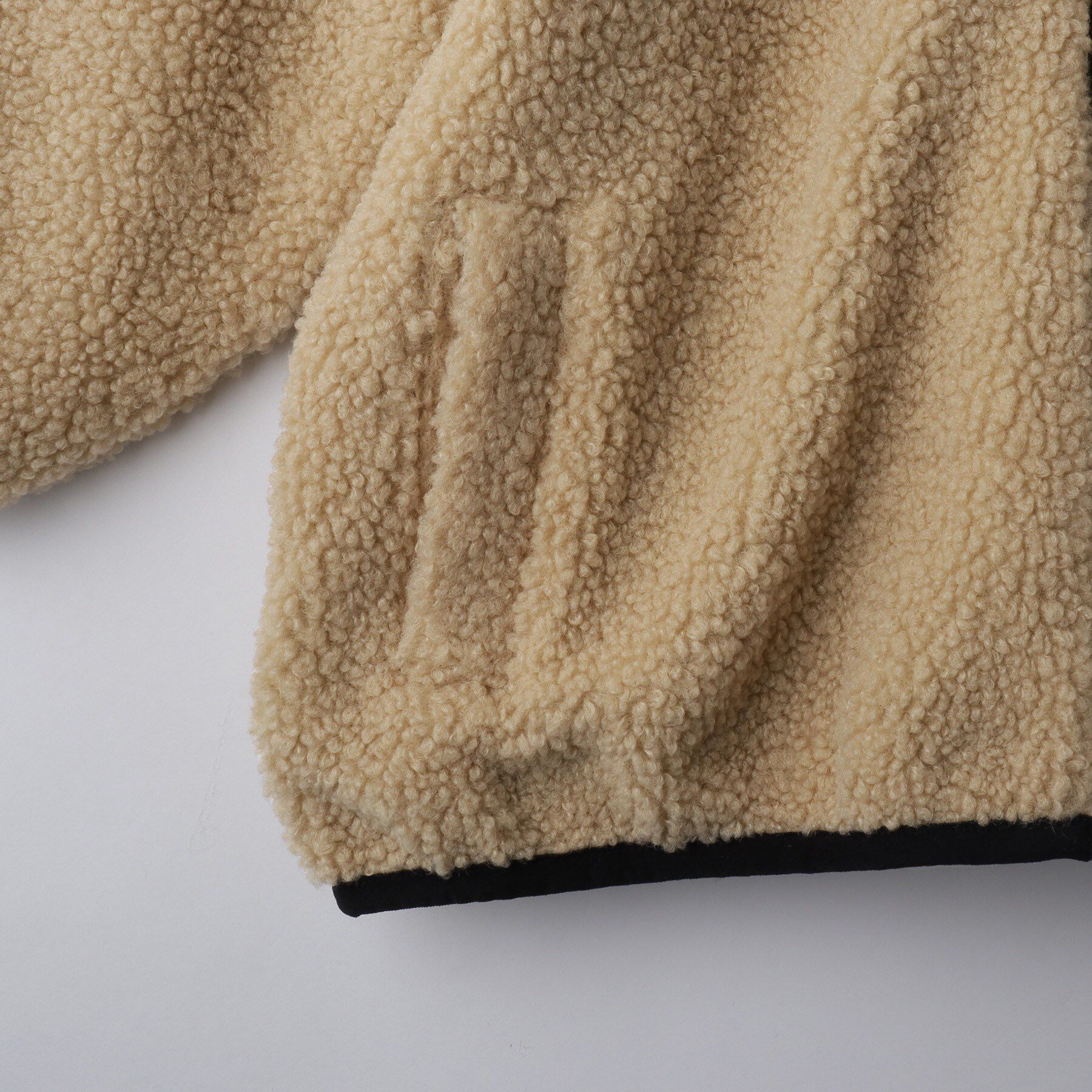 THE SHOP TK「【110－160】ボアリバーシブブルゾン/洗濯機OK」|ブルゾン・スタジャン|