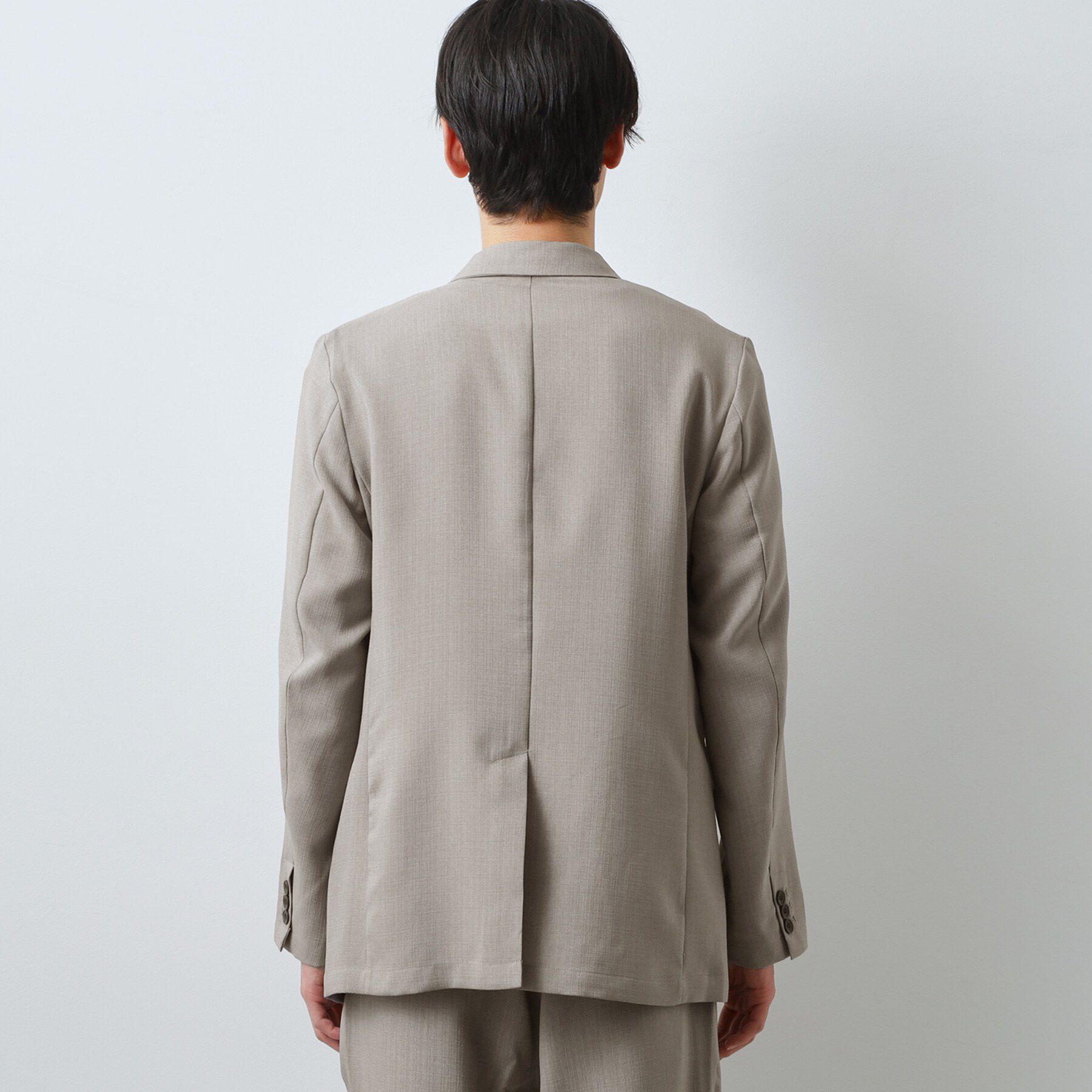 THE SHOP TK「【LINO FINE】リネンライク テーラードジャケット UVカット/イージーケア/吸水速乾/洗濯機」|テーラードジャケット|
