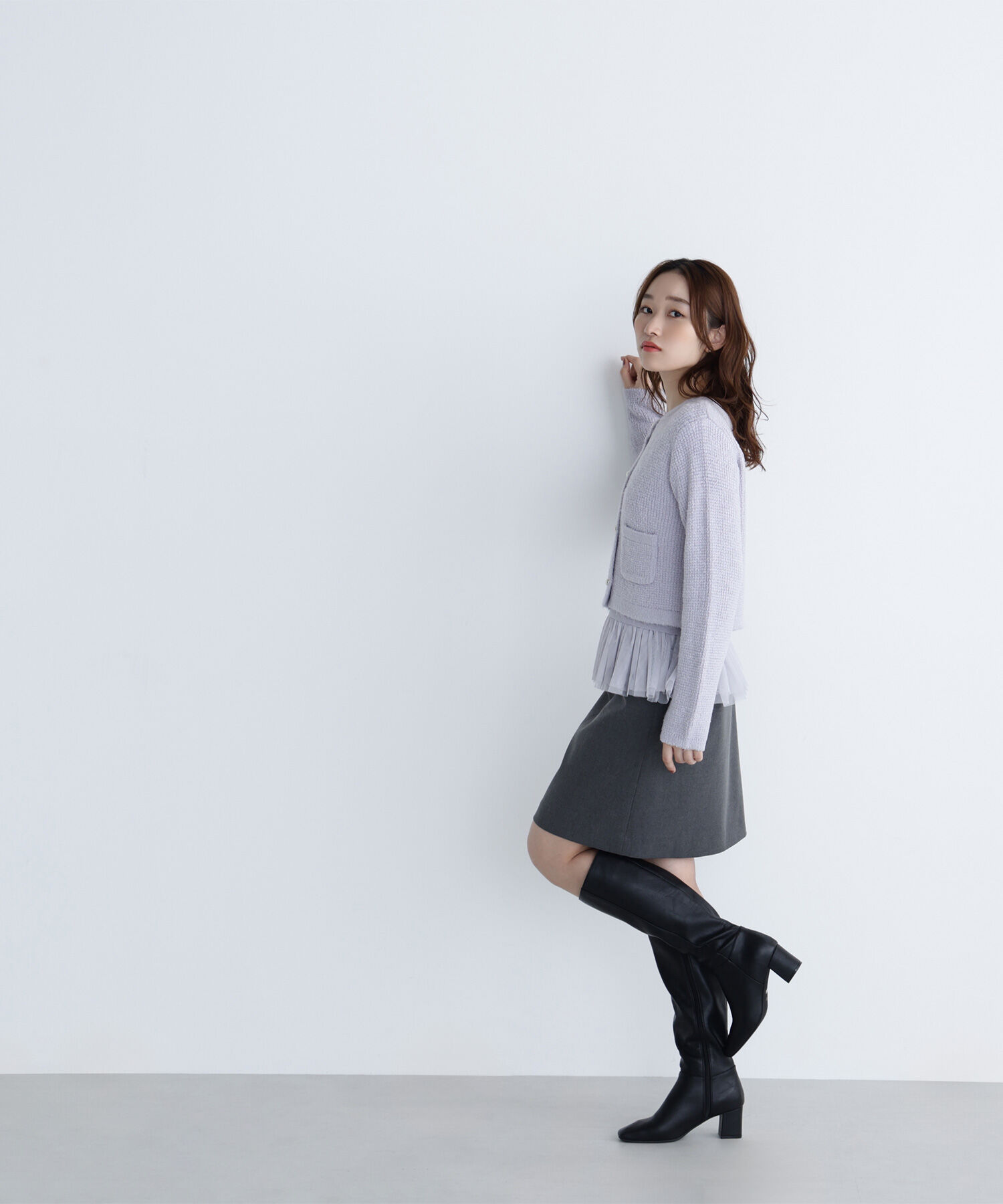  「ポケットディテールミニスカート」|スカート|