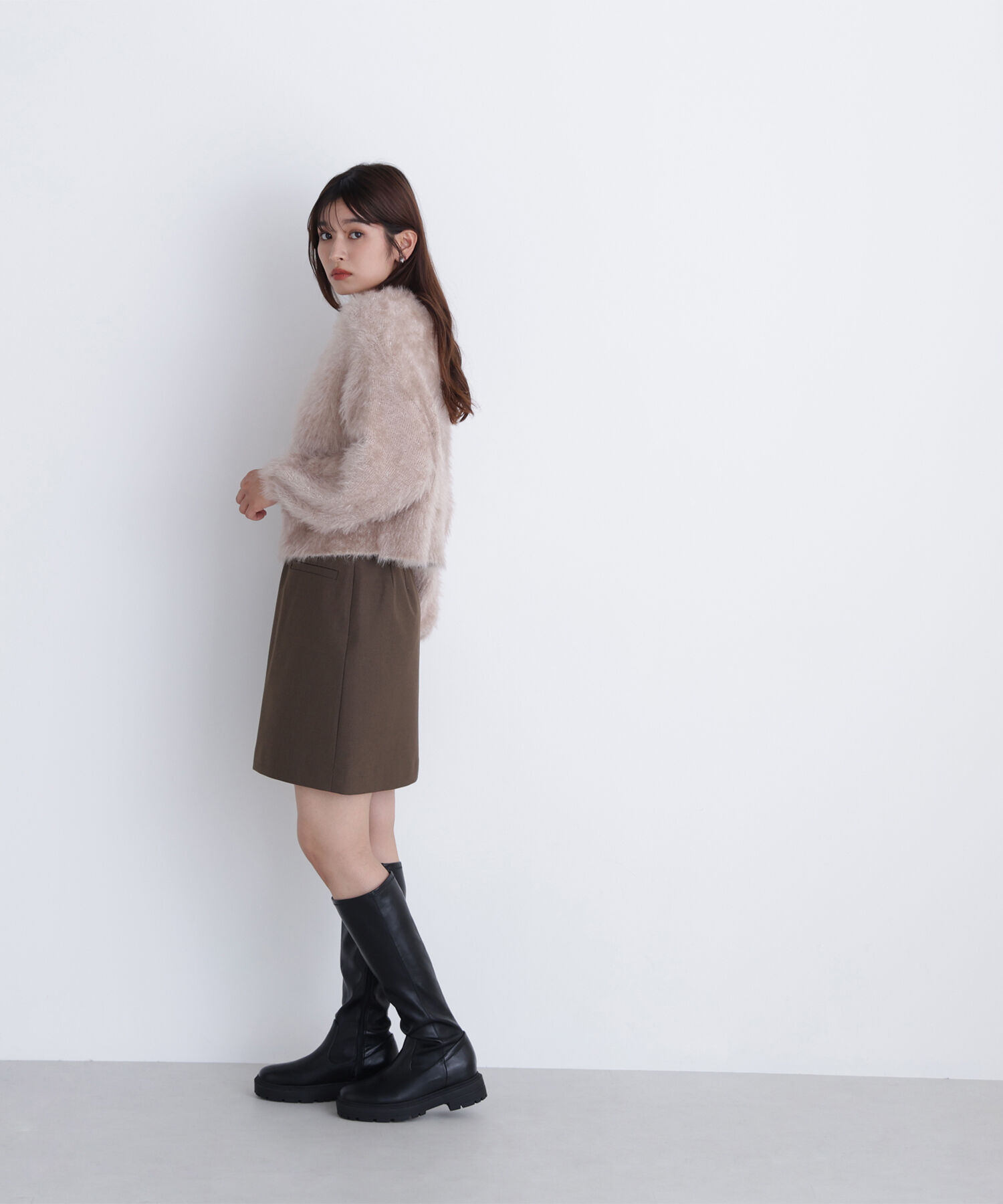  「ポケットディテールミニスカート」|スカート|