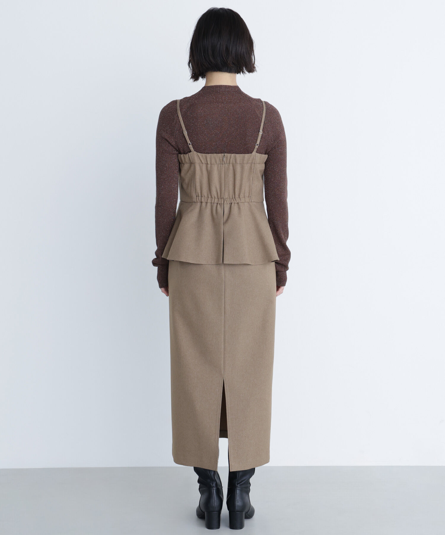  「ペプラムキャミジャンスカ」|ワンピース|