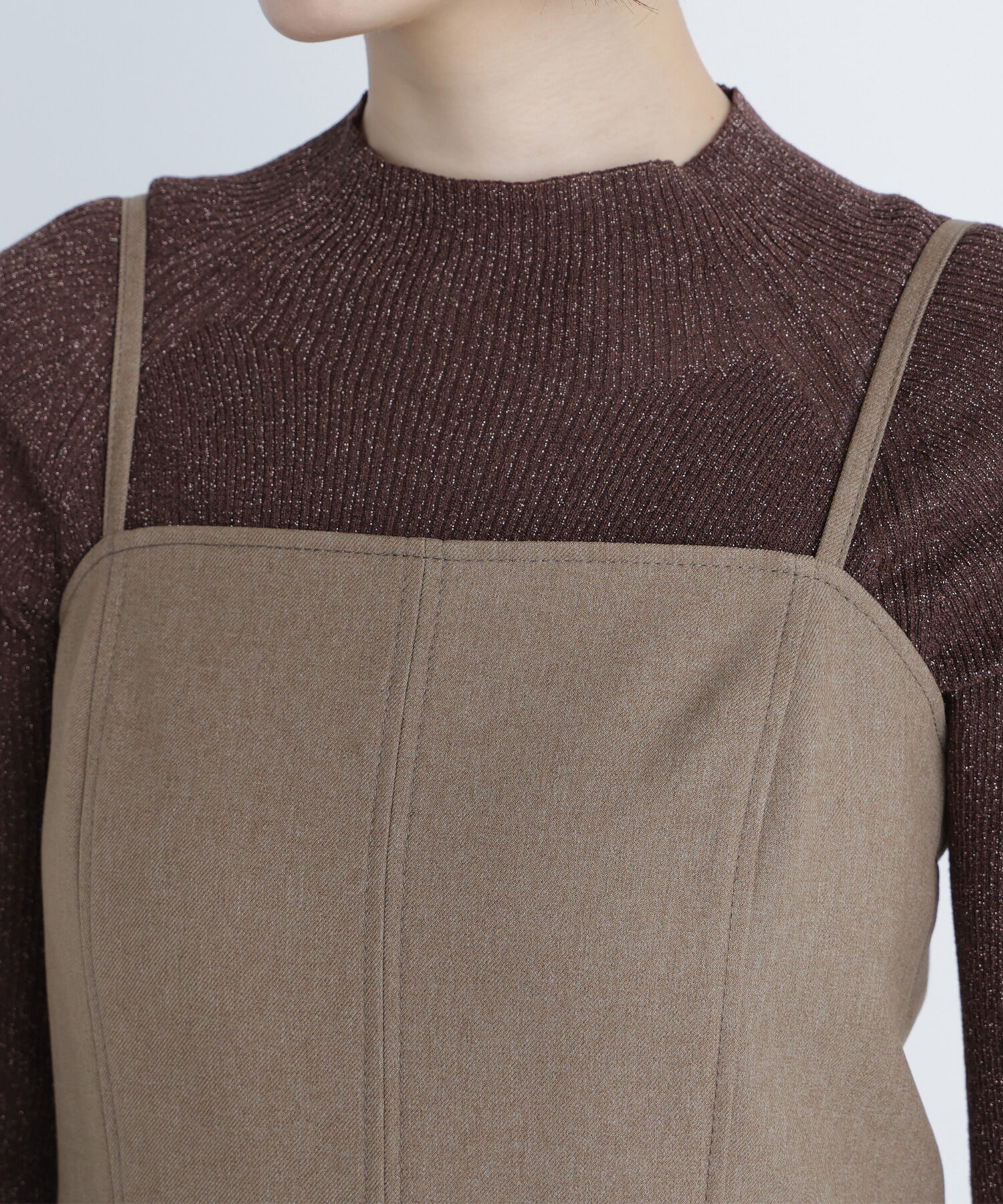  「ペプラムキャミジャンスカ」|ワンピース|