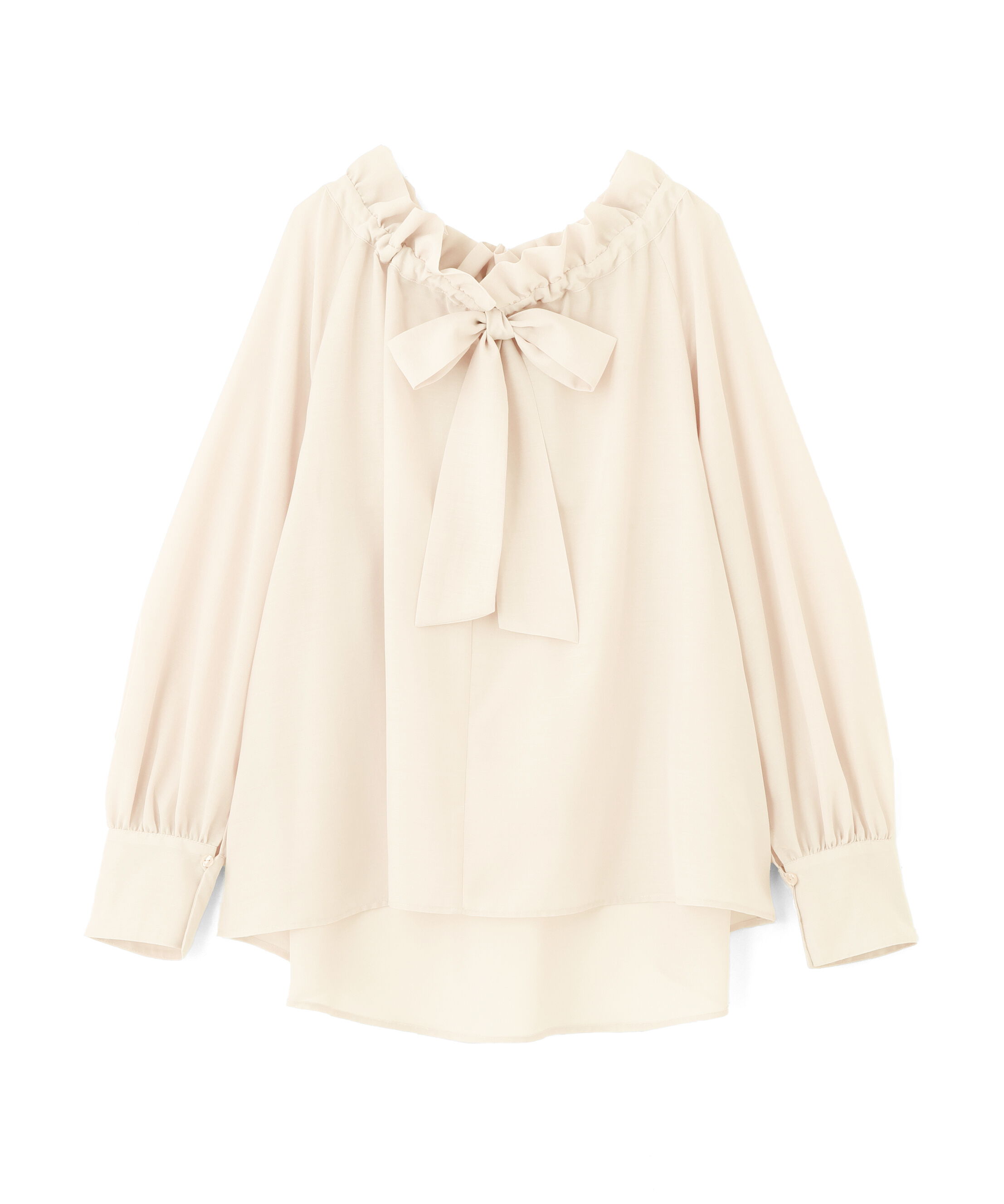  「2wayシアーボウタイブラウス」|シャツ・ブラウス|