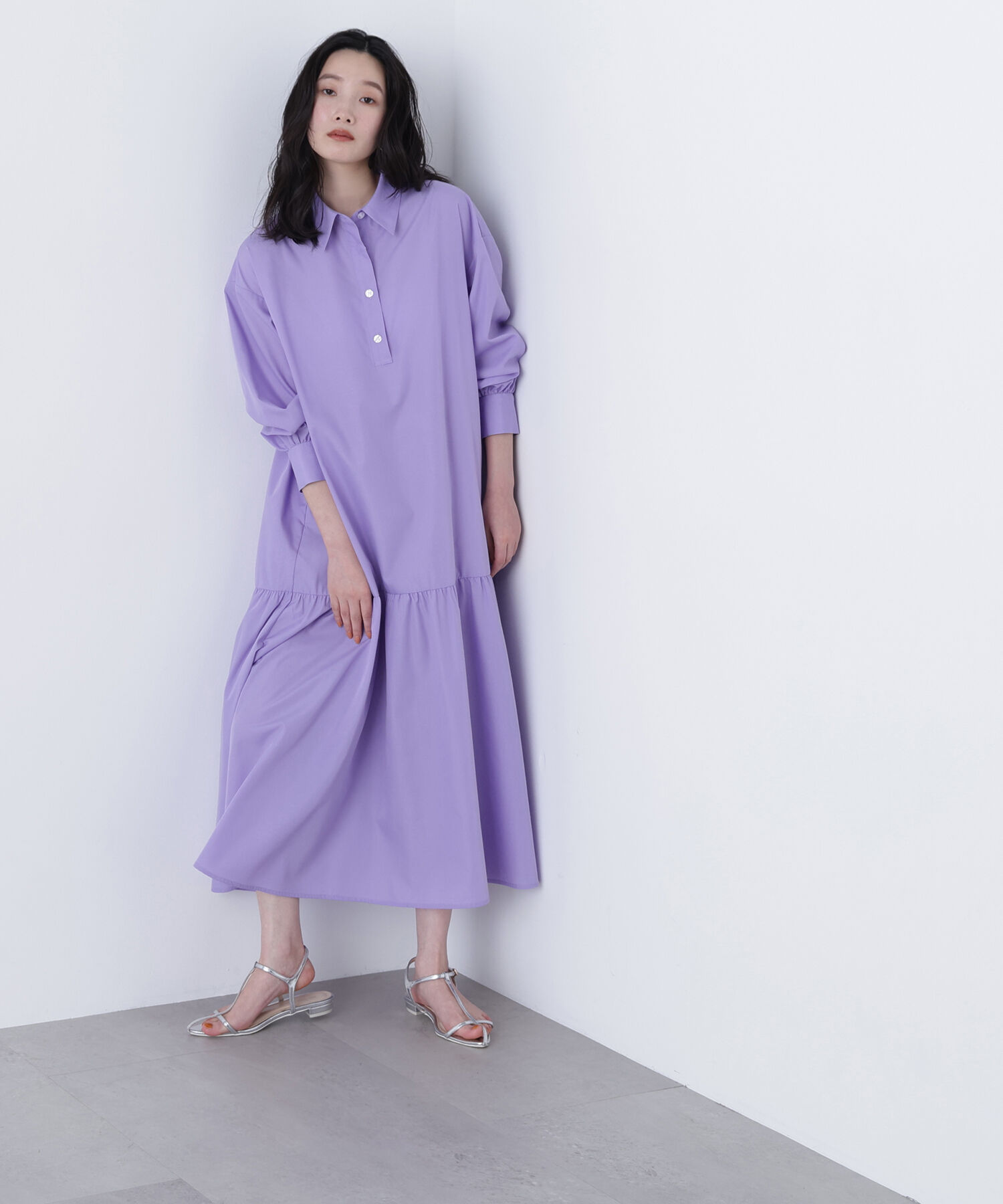  「〈N.〉オーバーシャツワンピース」|ワンピース|