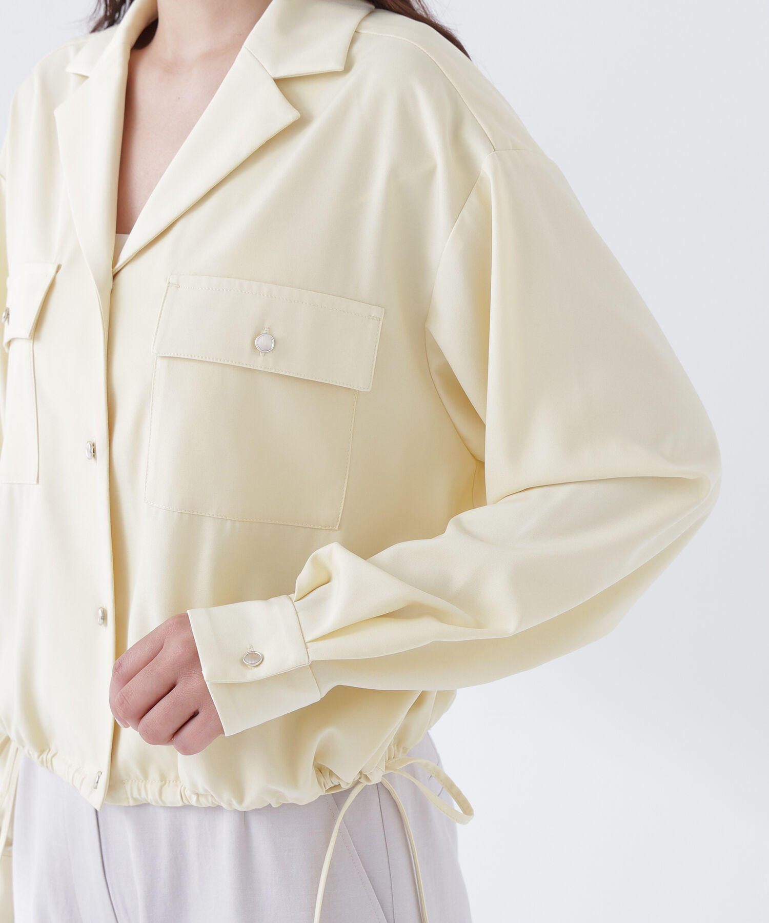  「ショートシャツブルゾン」|ブルゾン・スタジャン|