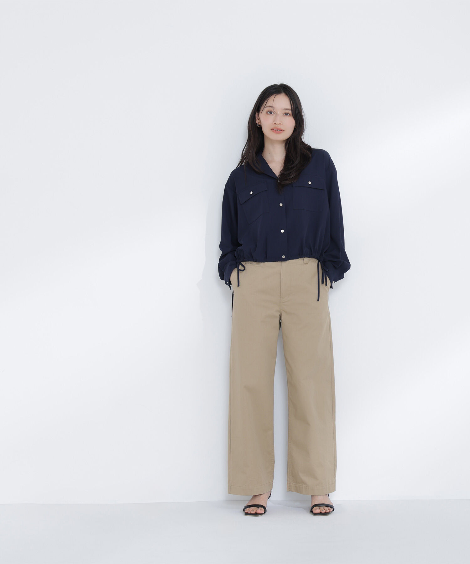  「ショートシャツブルゾン」|ブルゾン・スタジャン|