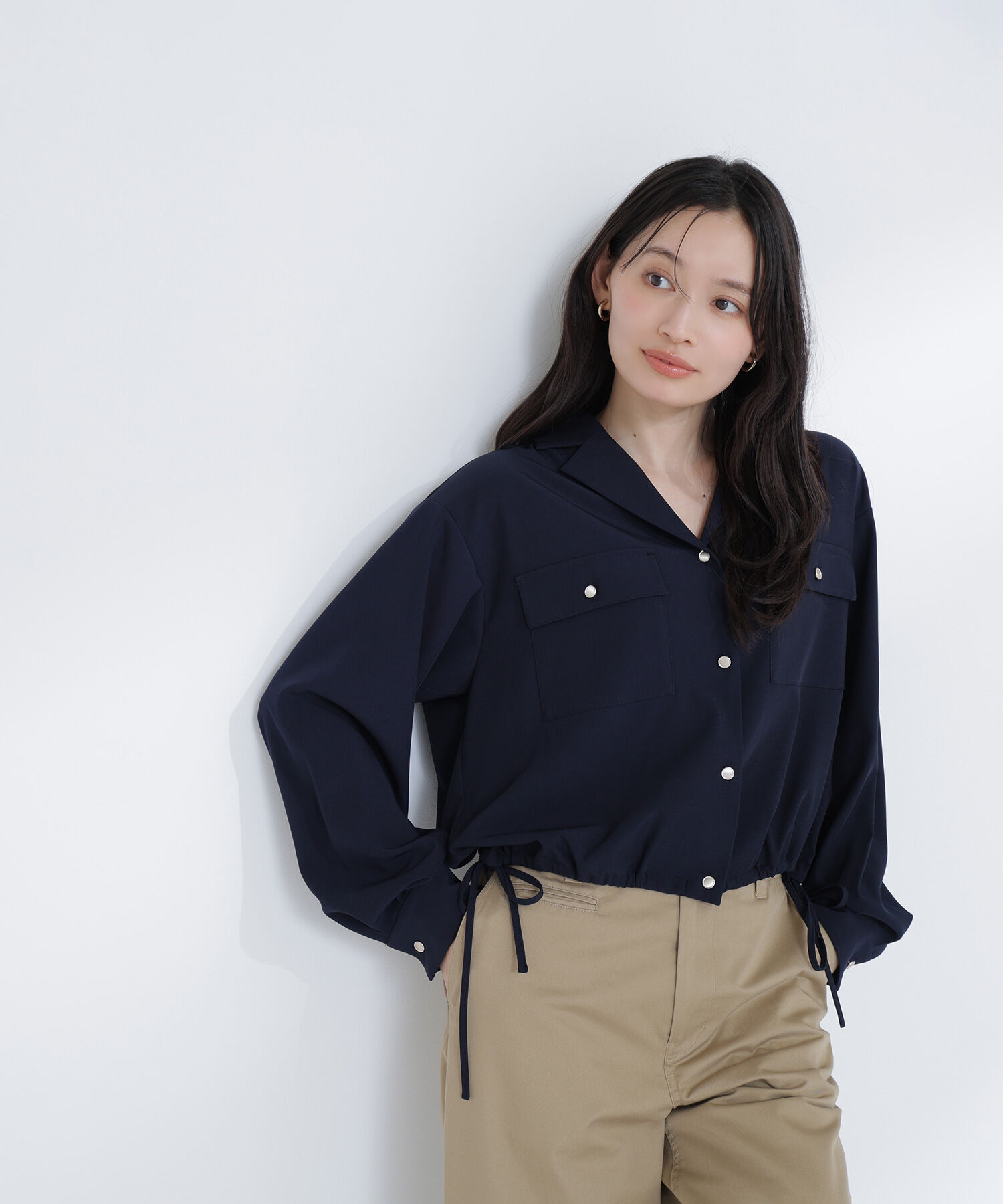  「ショートシャツブルゾン」|ブルゾン・スタジャン|