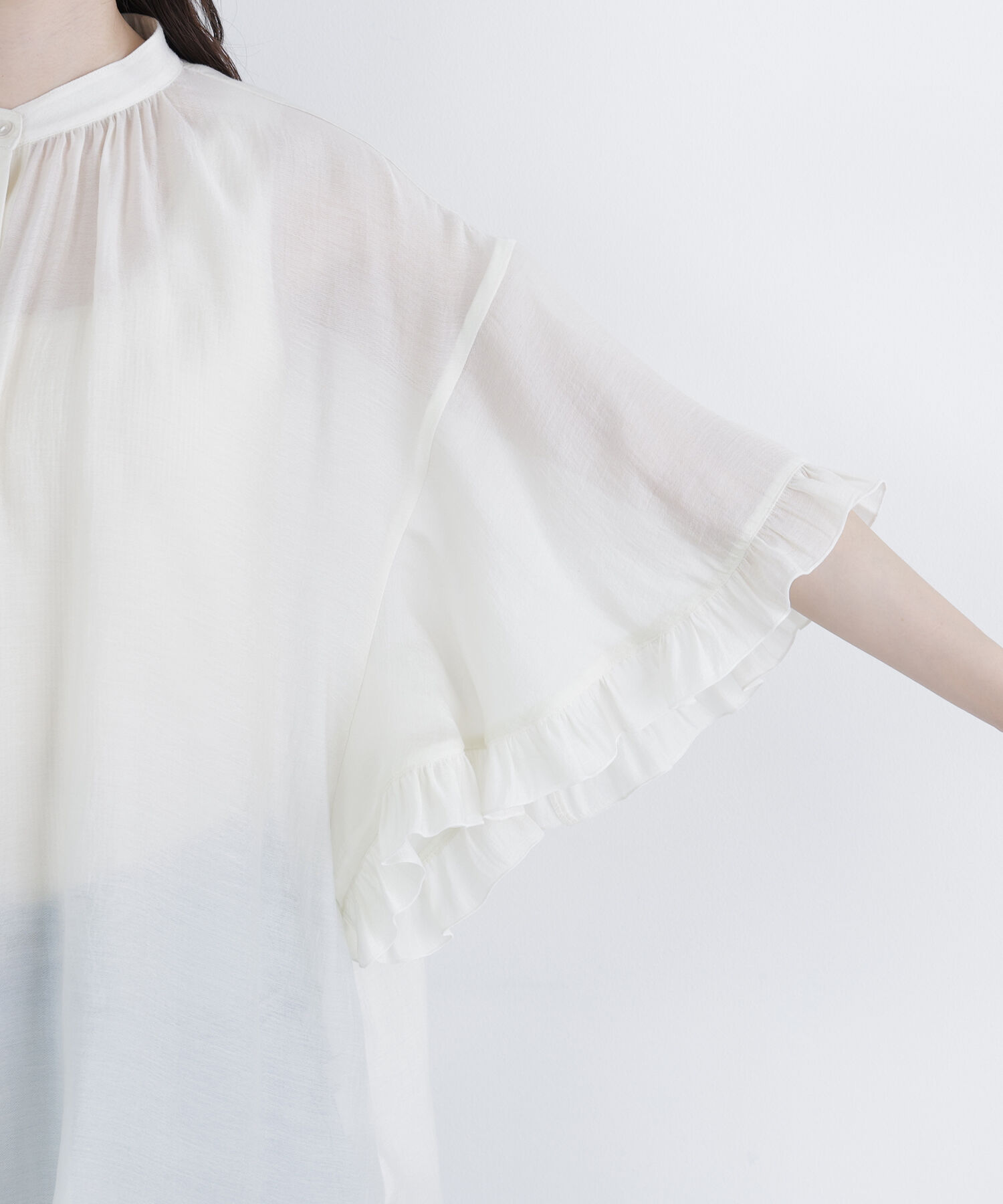  「〈N.〉バタフライスリーブブラウス」|シャツ・ブラウス|