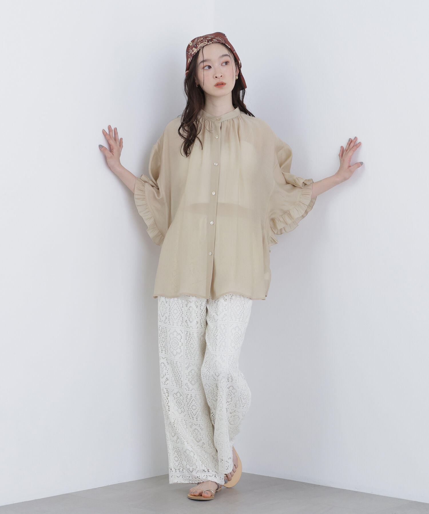  「〈N.〉バタフライスリーブブラウス」|シャツ・ブラウス|