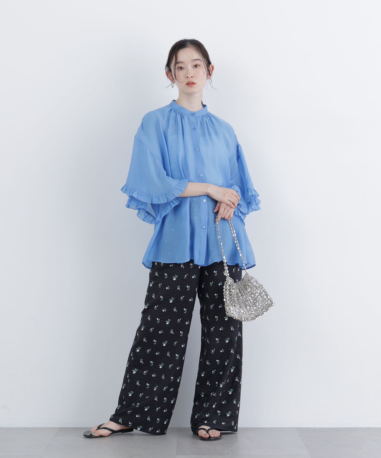  「〈N.〉バタフライスリーブブラウス」|シャツ・ブラウス|