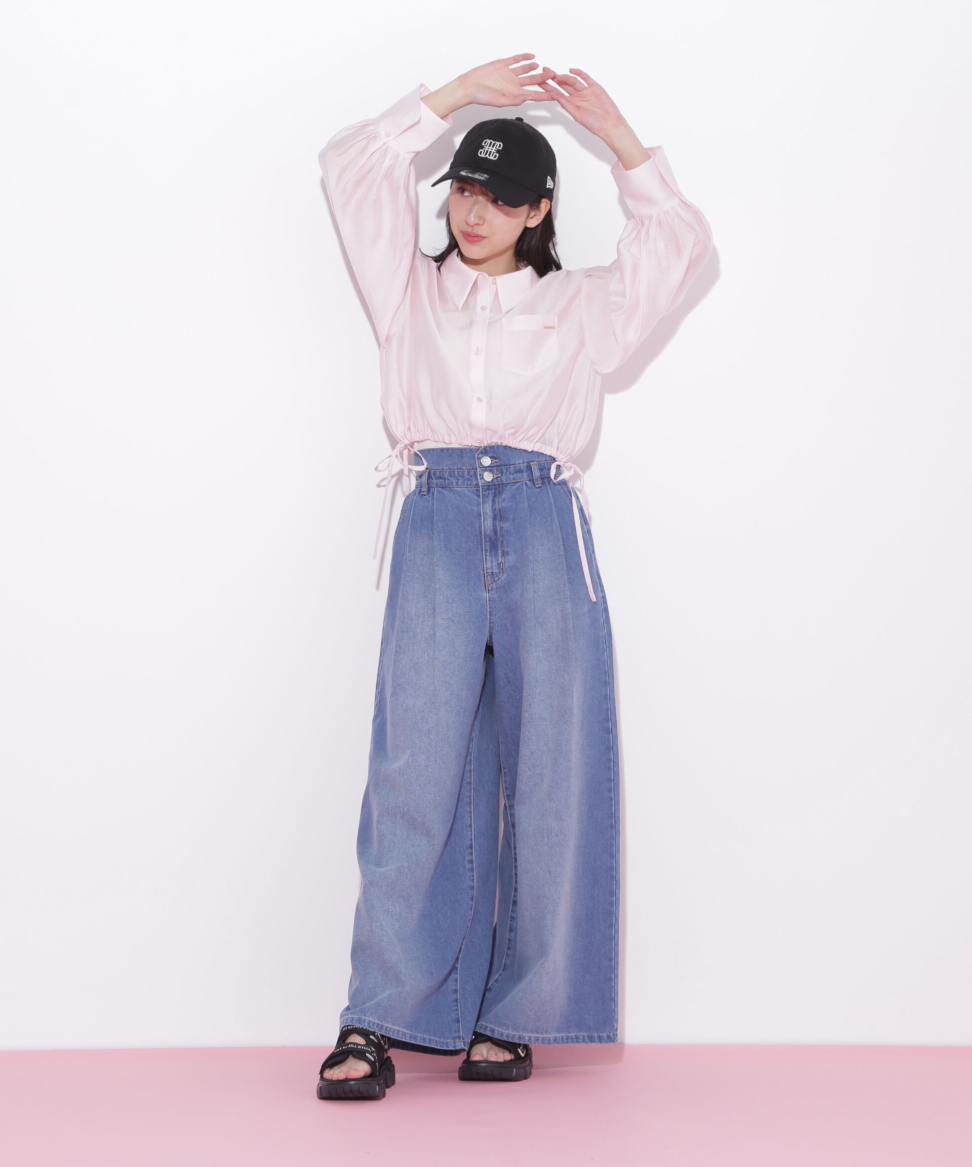  「短丈シアーシャツ」|シャツ・ブラウス|