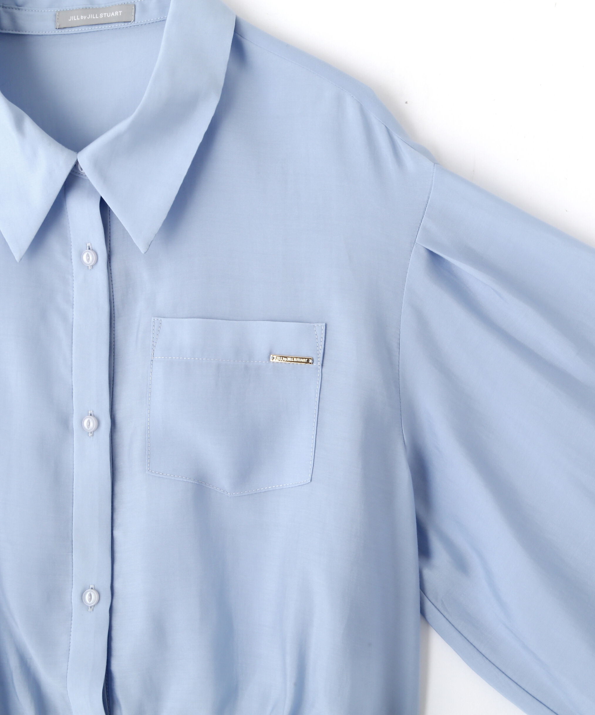  「短丈シアーシャツ」|シャツ・ブラウス|