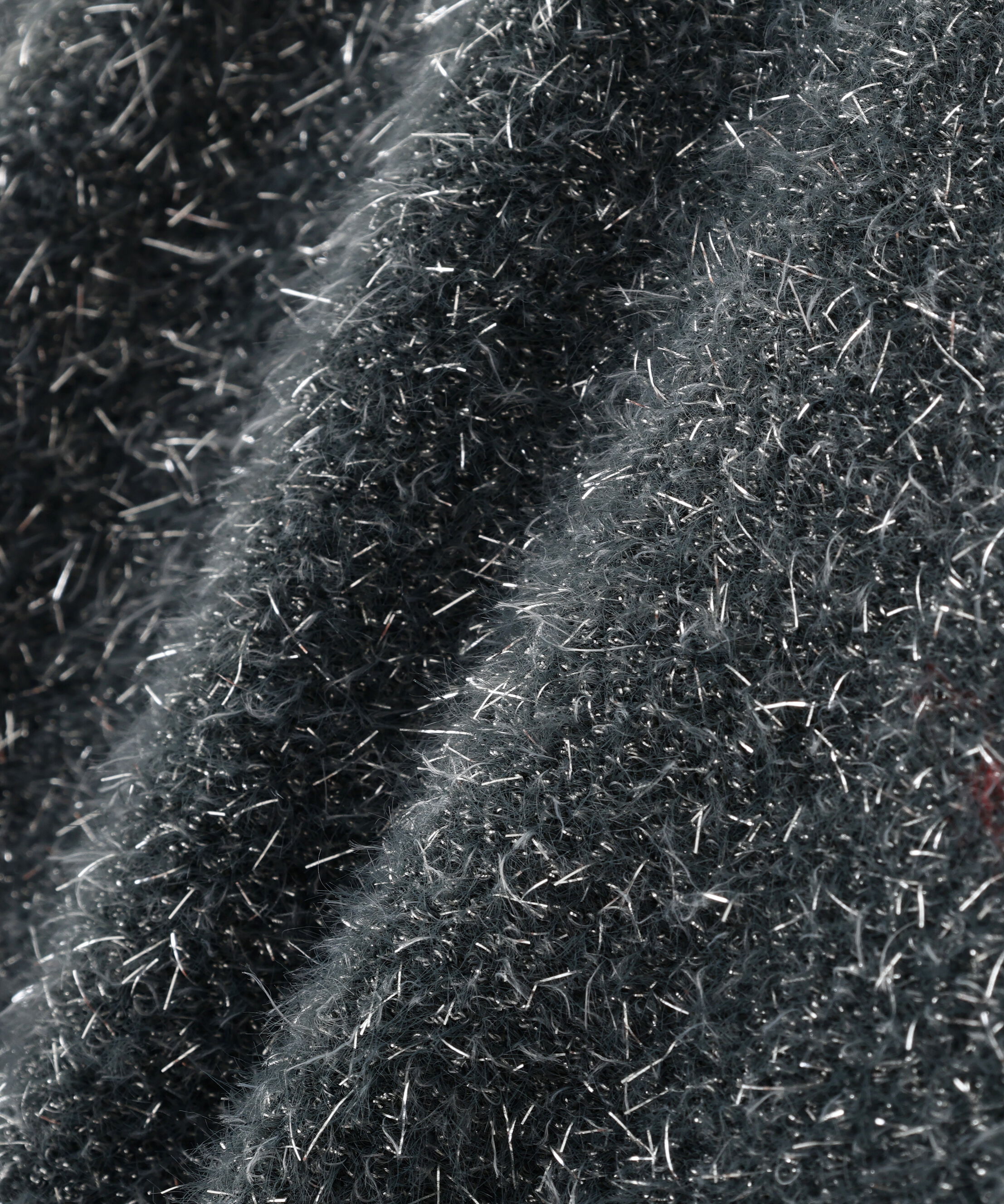  「ラメフェザー半袖カーディガン」|ニット・セーター|