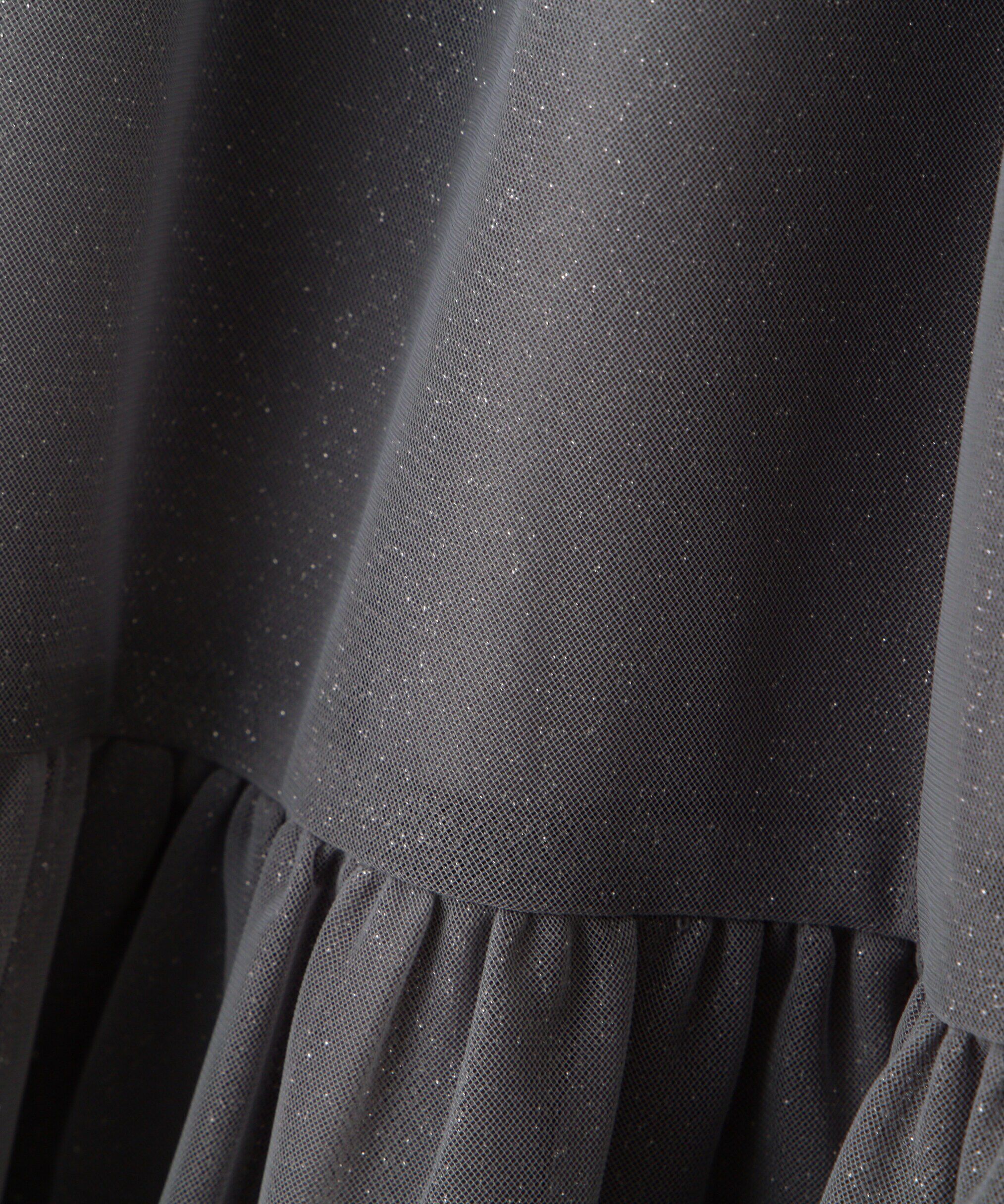 PROPORTION BODY DRESSING「重ねラメチュールティアードスカート24AW」|スカート|