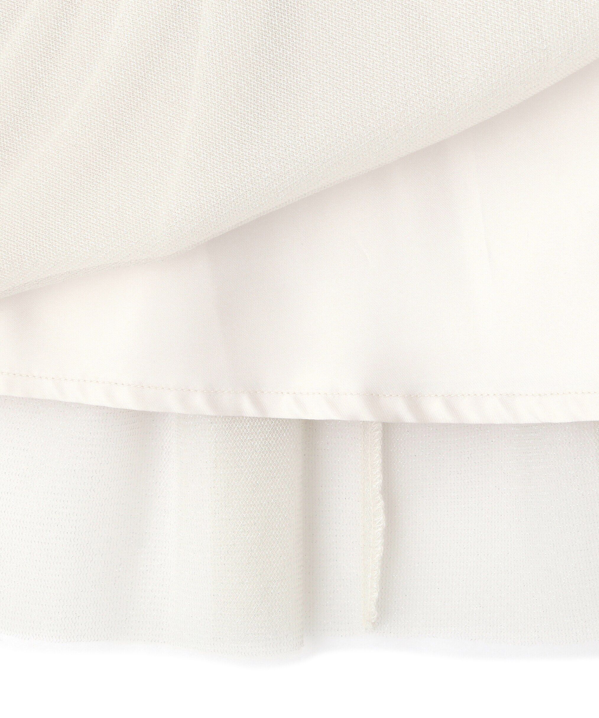 PROPORTION BODY DRESSING「重ねラメチュールティアードスカート24AW」|スカート|