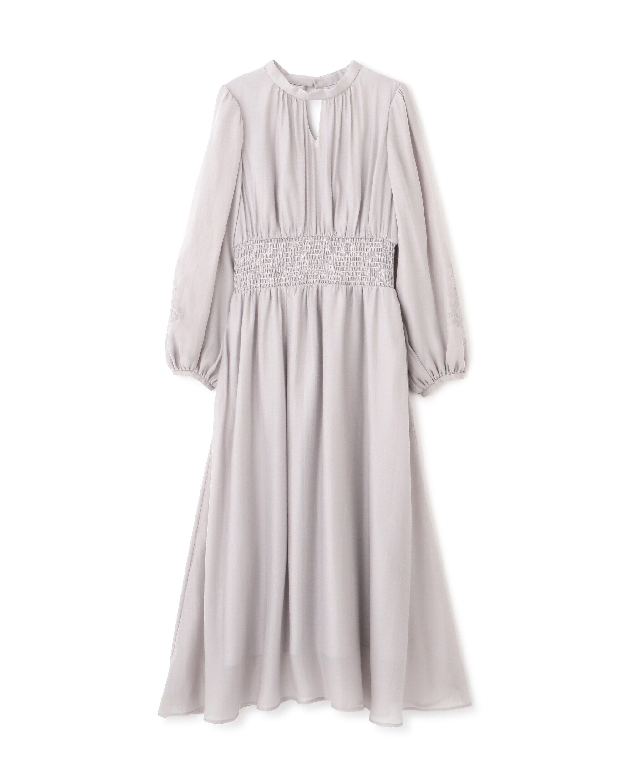 PROPORTION BODY DRESSING「スリーブエンブロイダリーワンピース　24AW」|ワンピース|