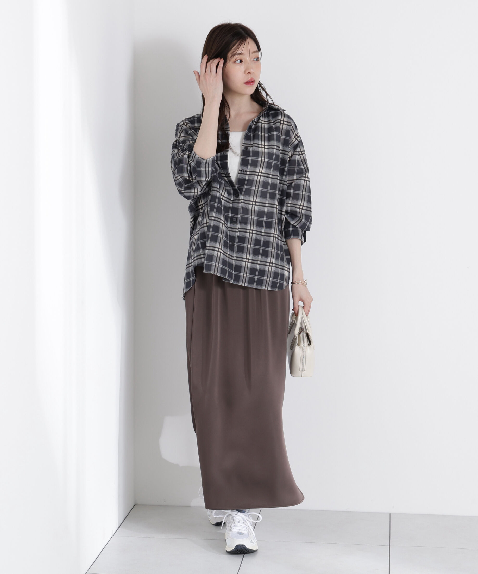 PROPORTION BODY DRESSING「シアーシャツ」|シャツ・ブラウス|