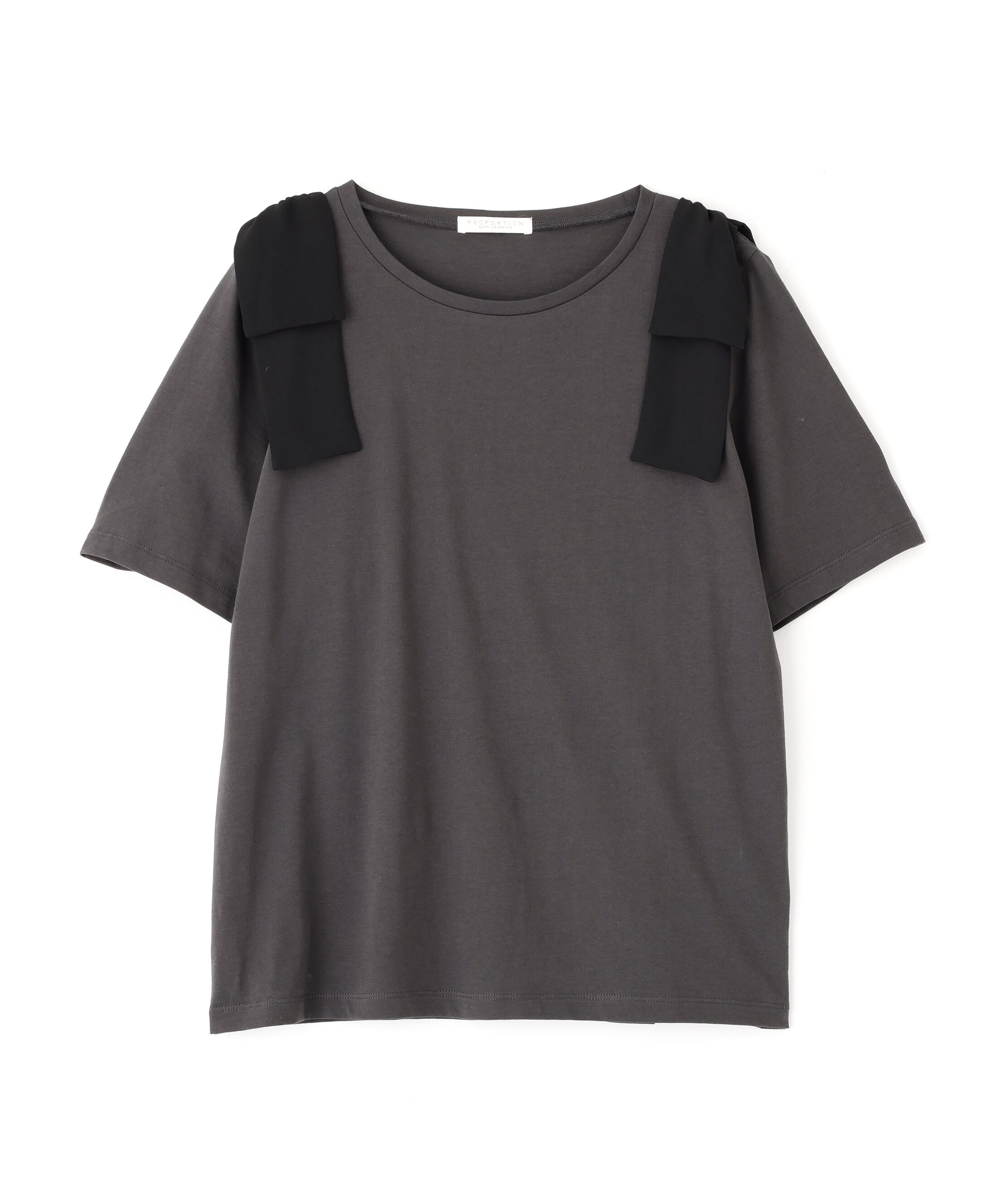 PROPORTION BODY DRESSING「リボンTシャツ」|Tシャツ・カットソー|