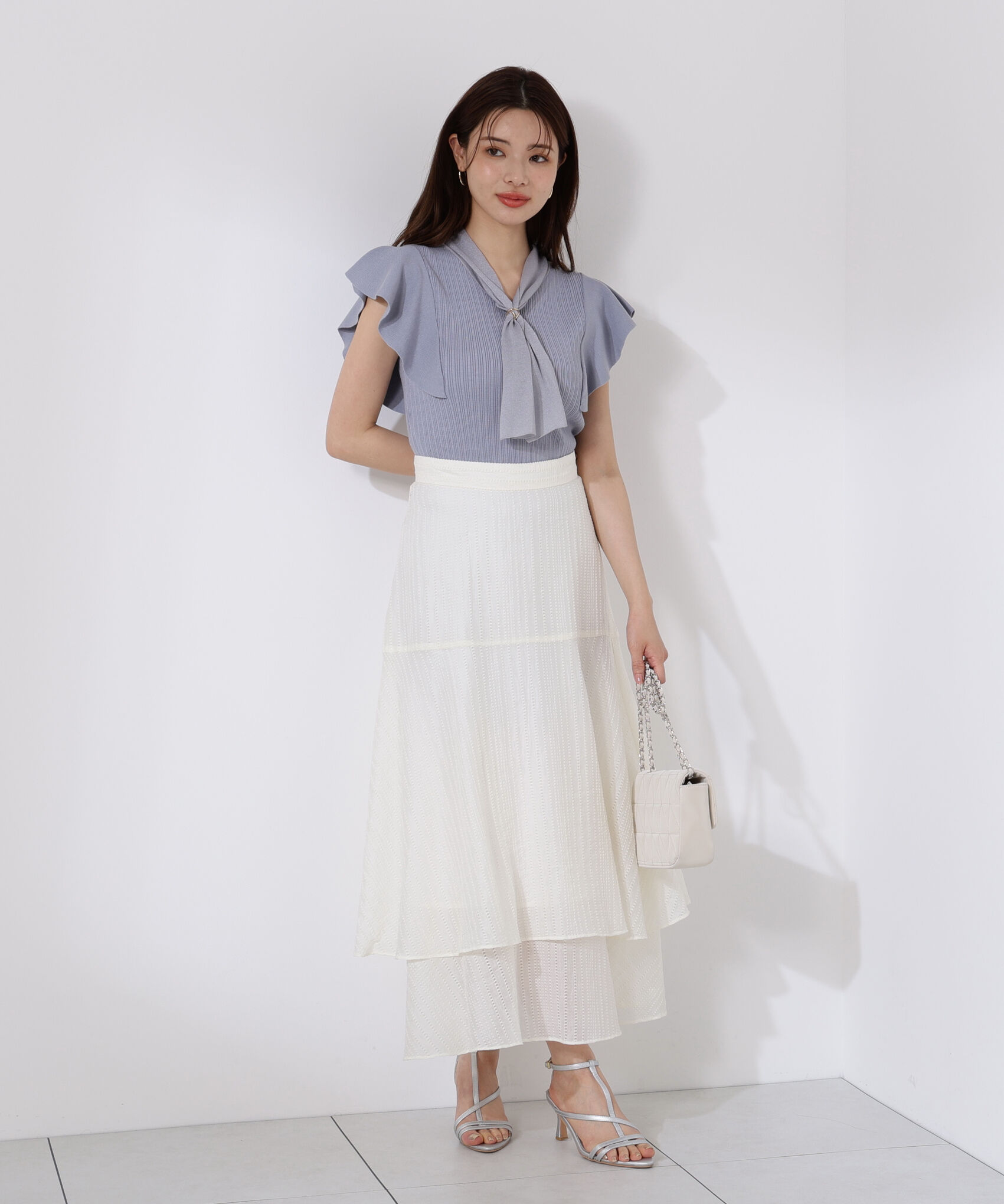 PROPORTION BODY DRESSING「2wayタイ付きニット」|ニット・セーター|