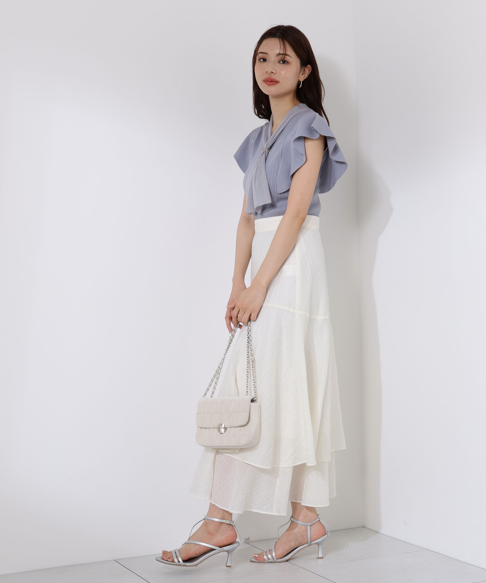 PROPORTION BODY DRESSING「2wayタイ付きニット」|ニット・セーター|