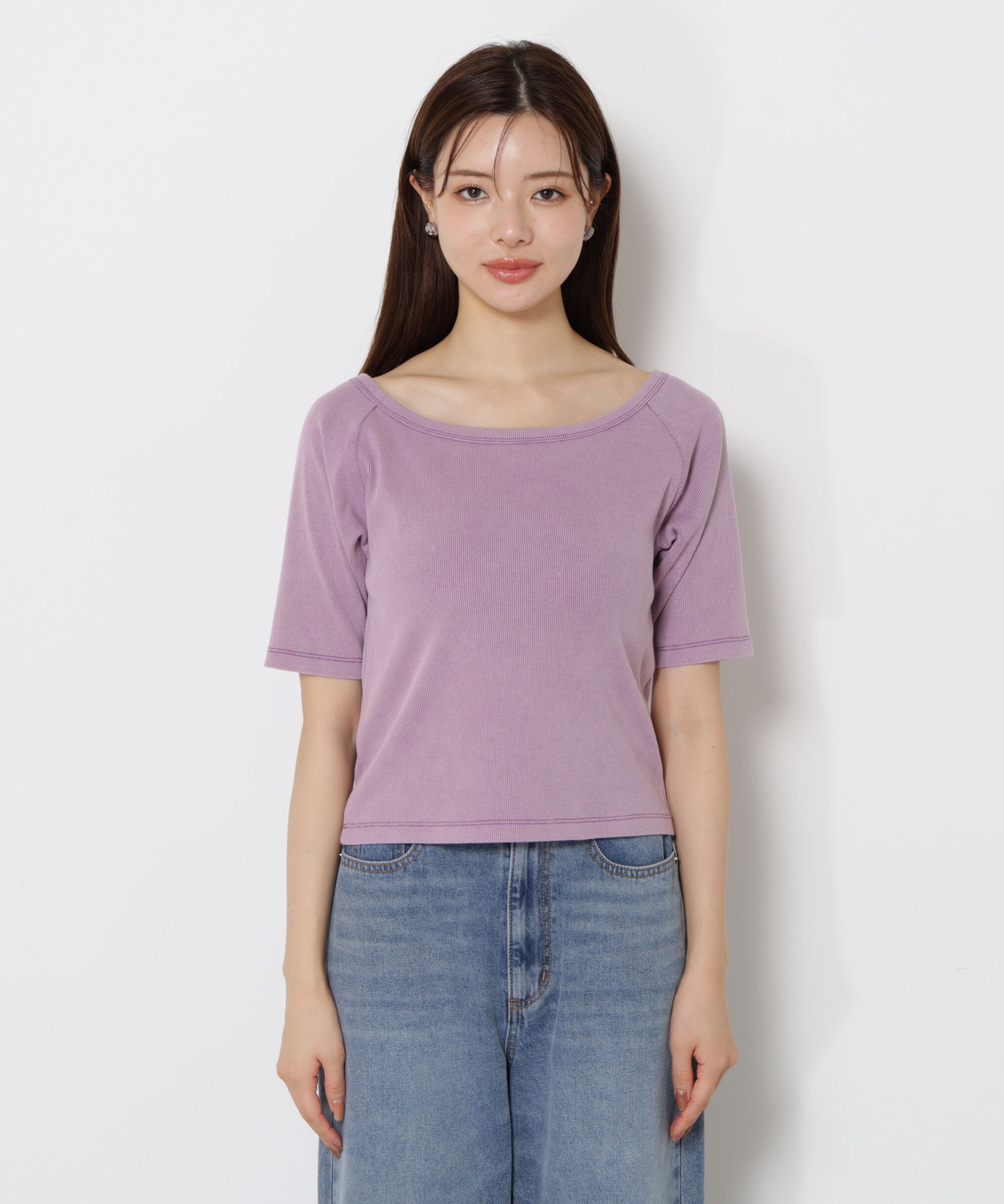 PROPORTION BODY DRESSING「ピグメントリブカットソー」|Tシャツ・カットソー|