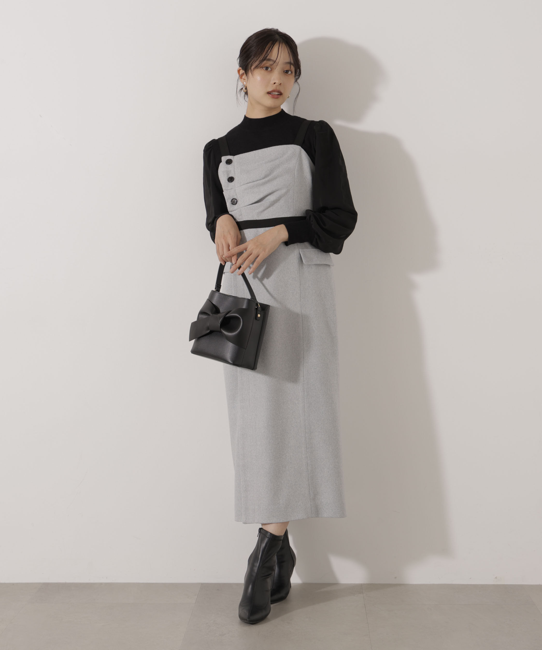 PROPORTION BODY DRESSING「アシメタックジャンスカ」|ワンピース|