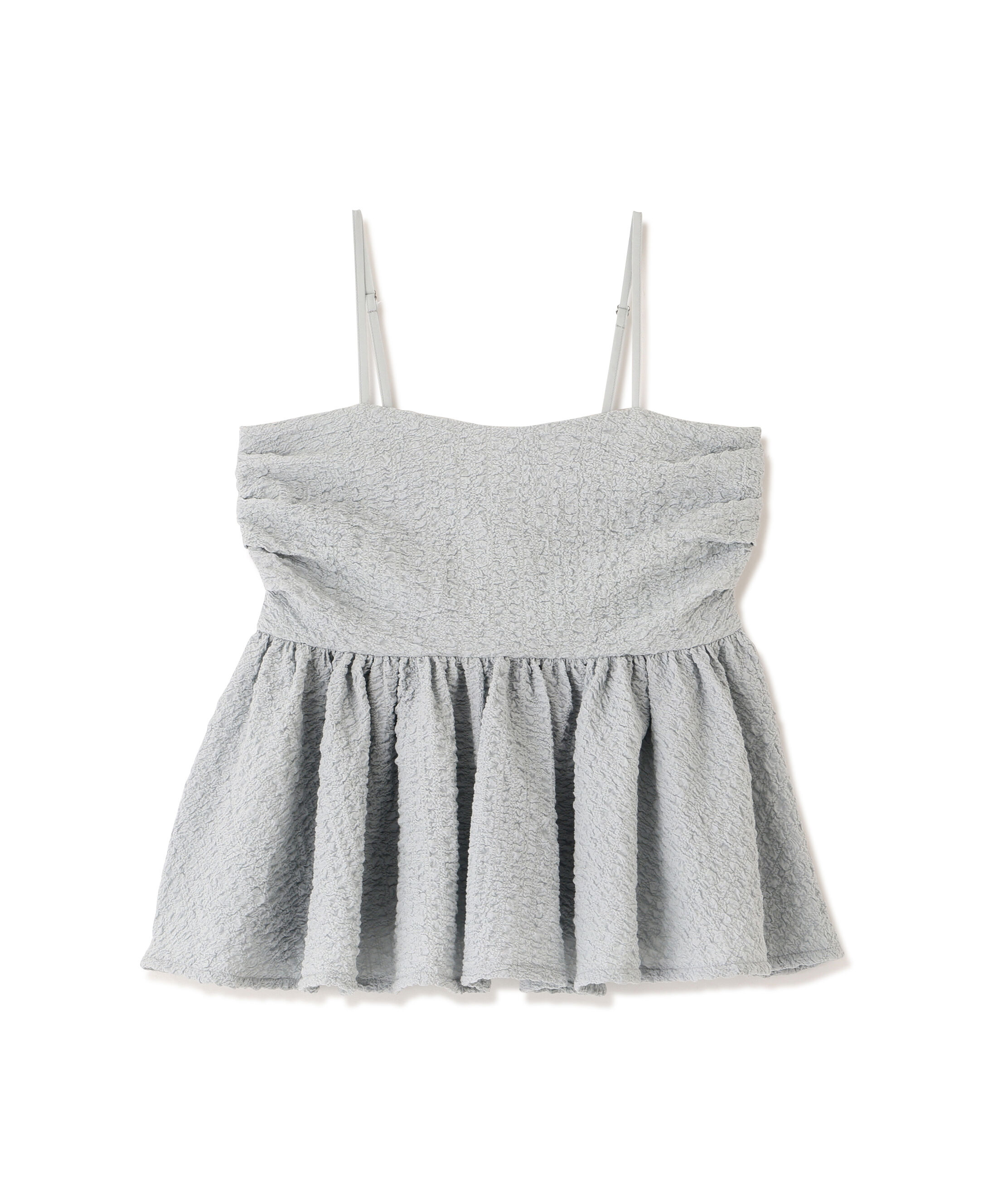 PROPORTION BODY DRESSING「〈a/mie〉膨れジャガードビスチェ　26SS」|シャツ・ブラウス|