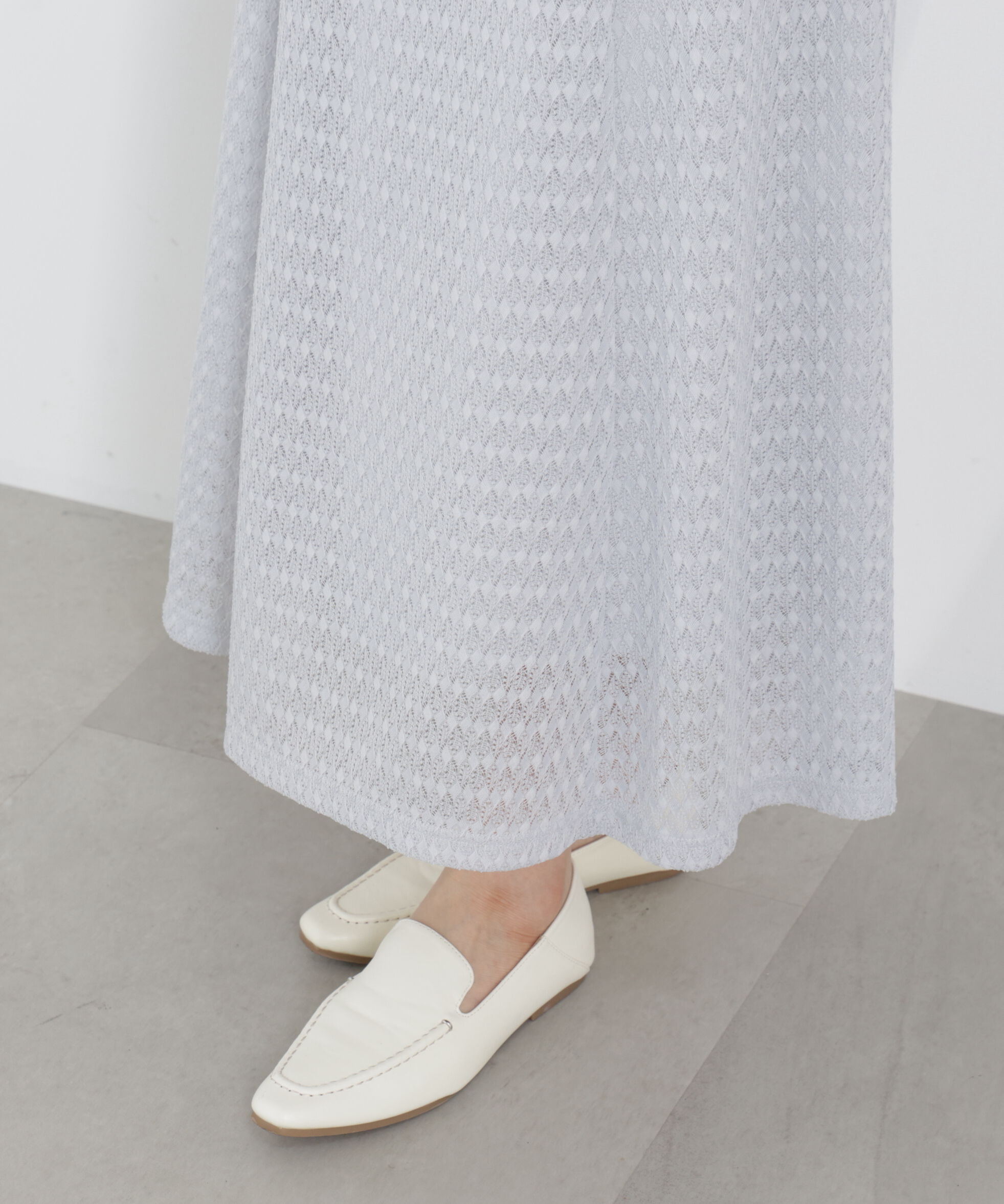 PROPORTION BODY DRESSING「ストレッチレース襟付きワンピース　26SS」|ワンピース|