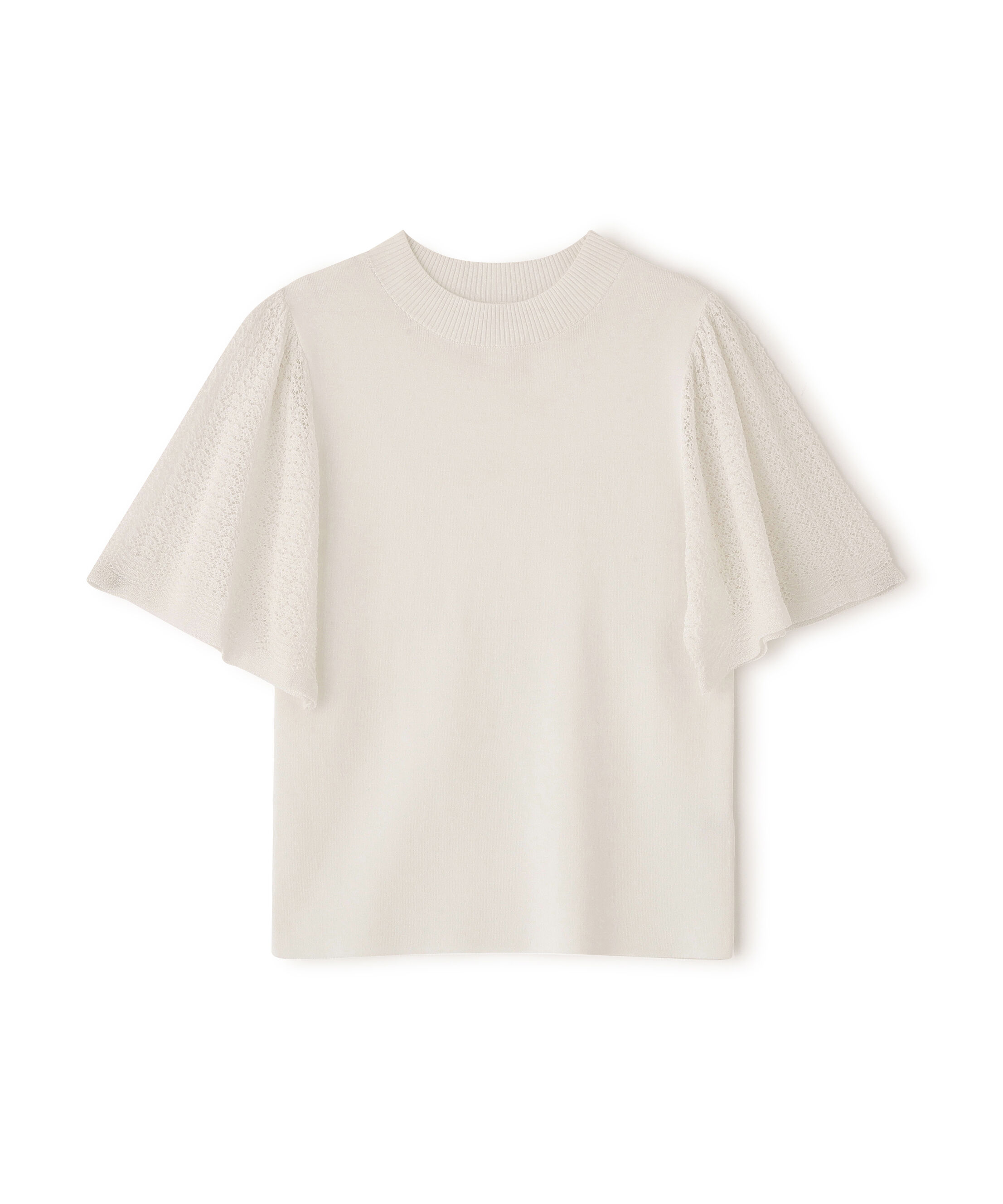 PROPORTION BODY DRESSING「透かし編みスリーブニット　26SS」|ニット・セーター|